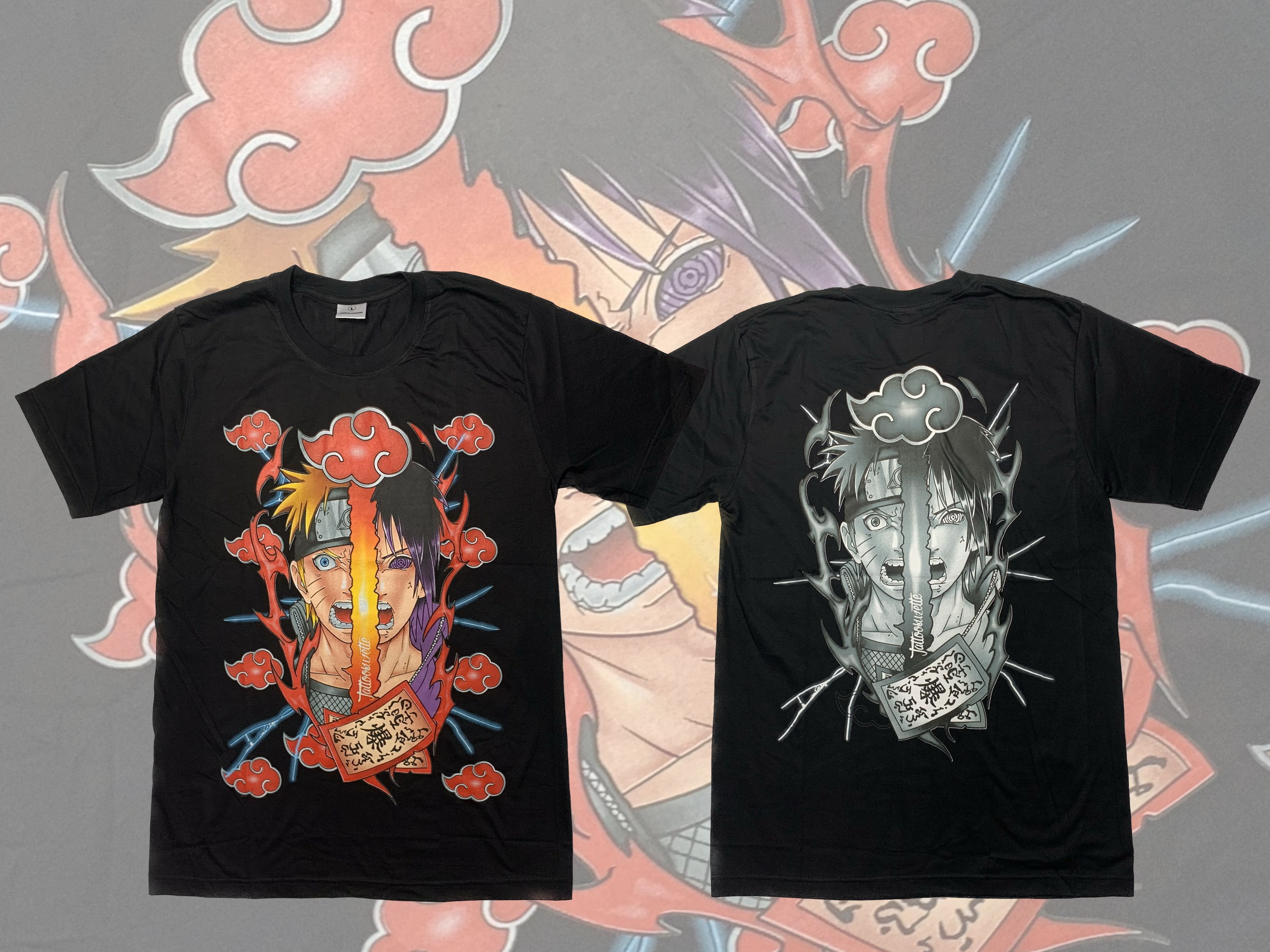 เสื้อยืดอนิเมะ Naruto
