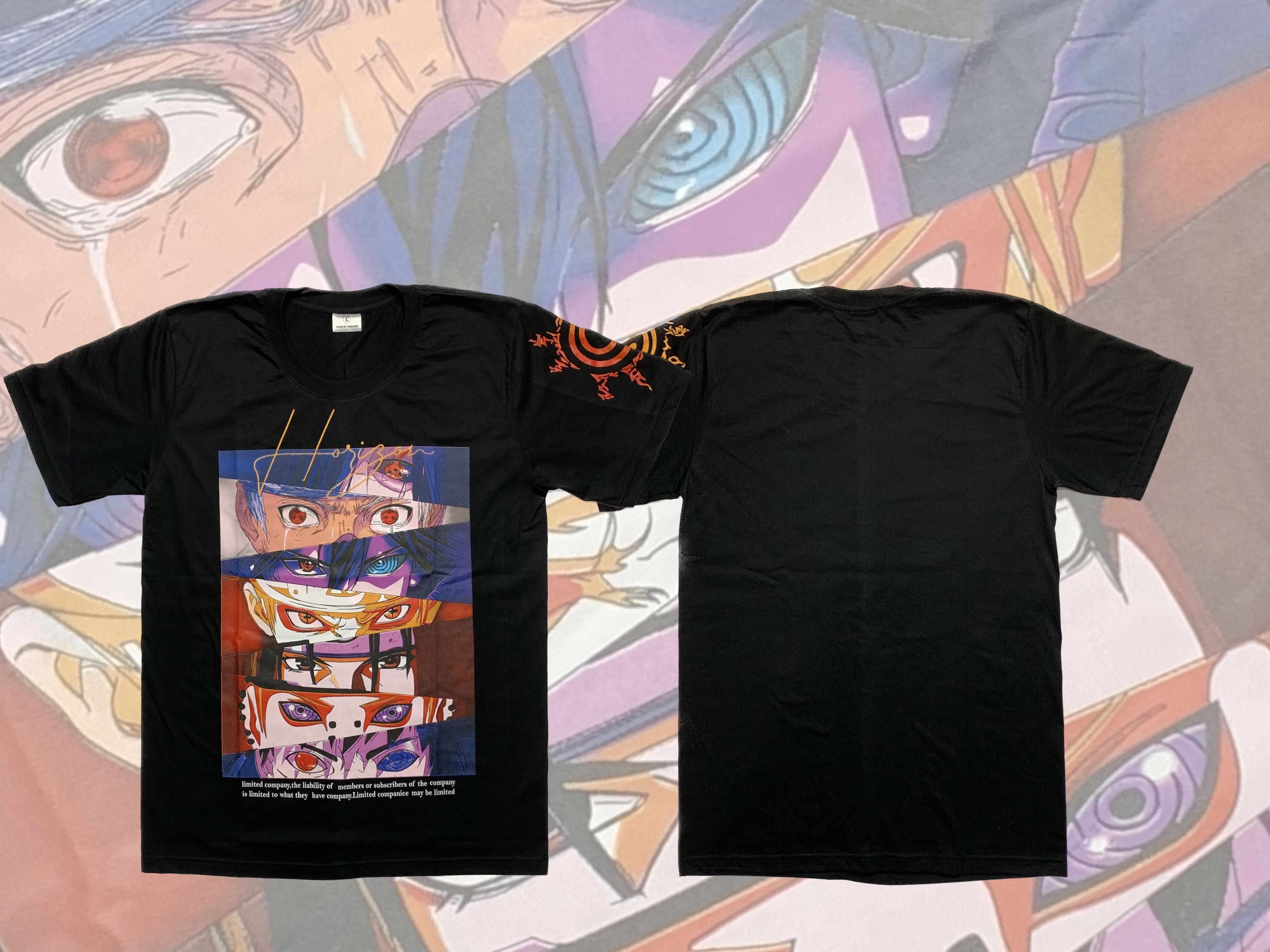 เสื้อยืดอนิเมะ Naruto