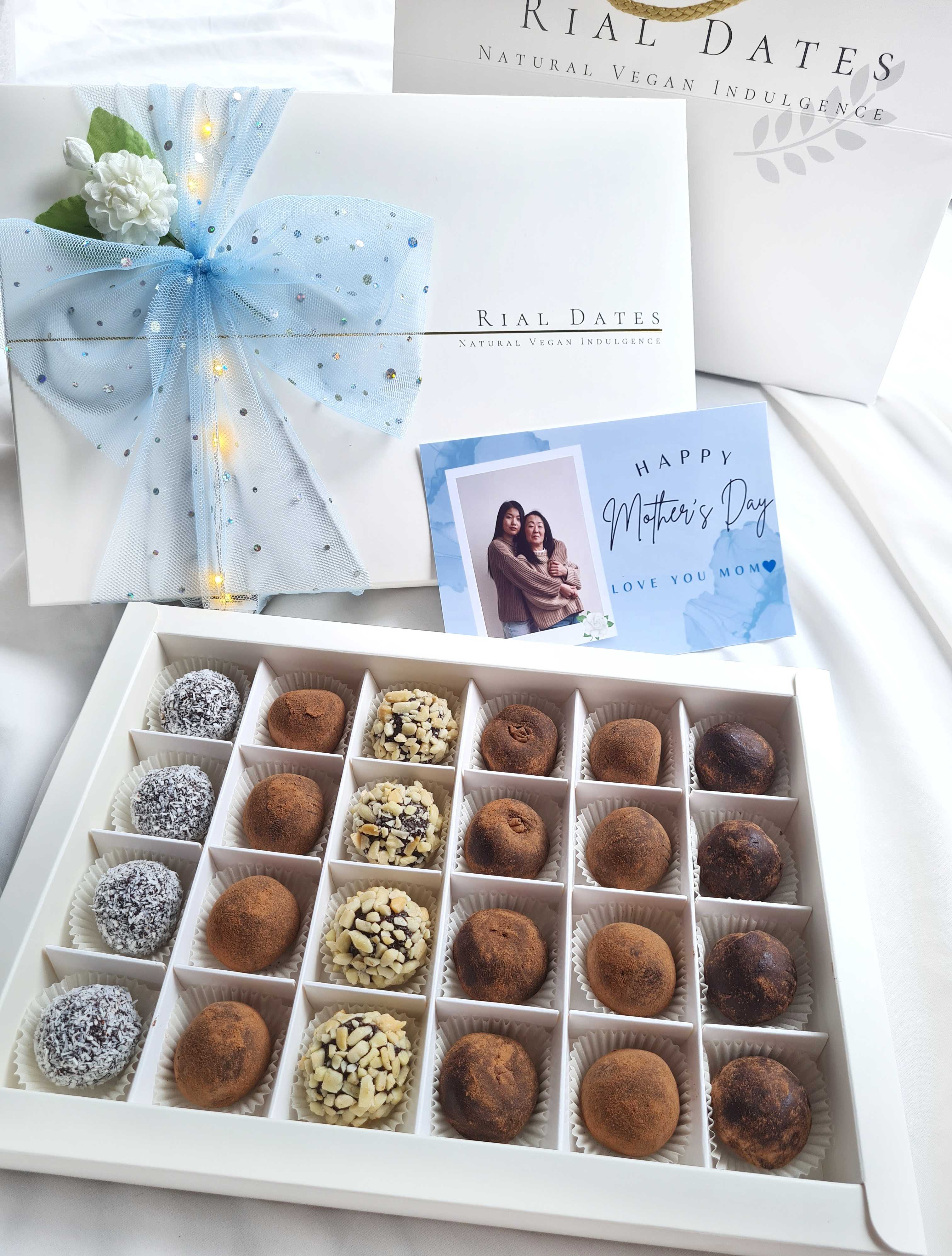 MOTHER'S DAY Elegant set - Exclusive Chocolate Truffles 
