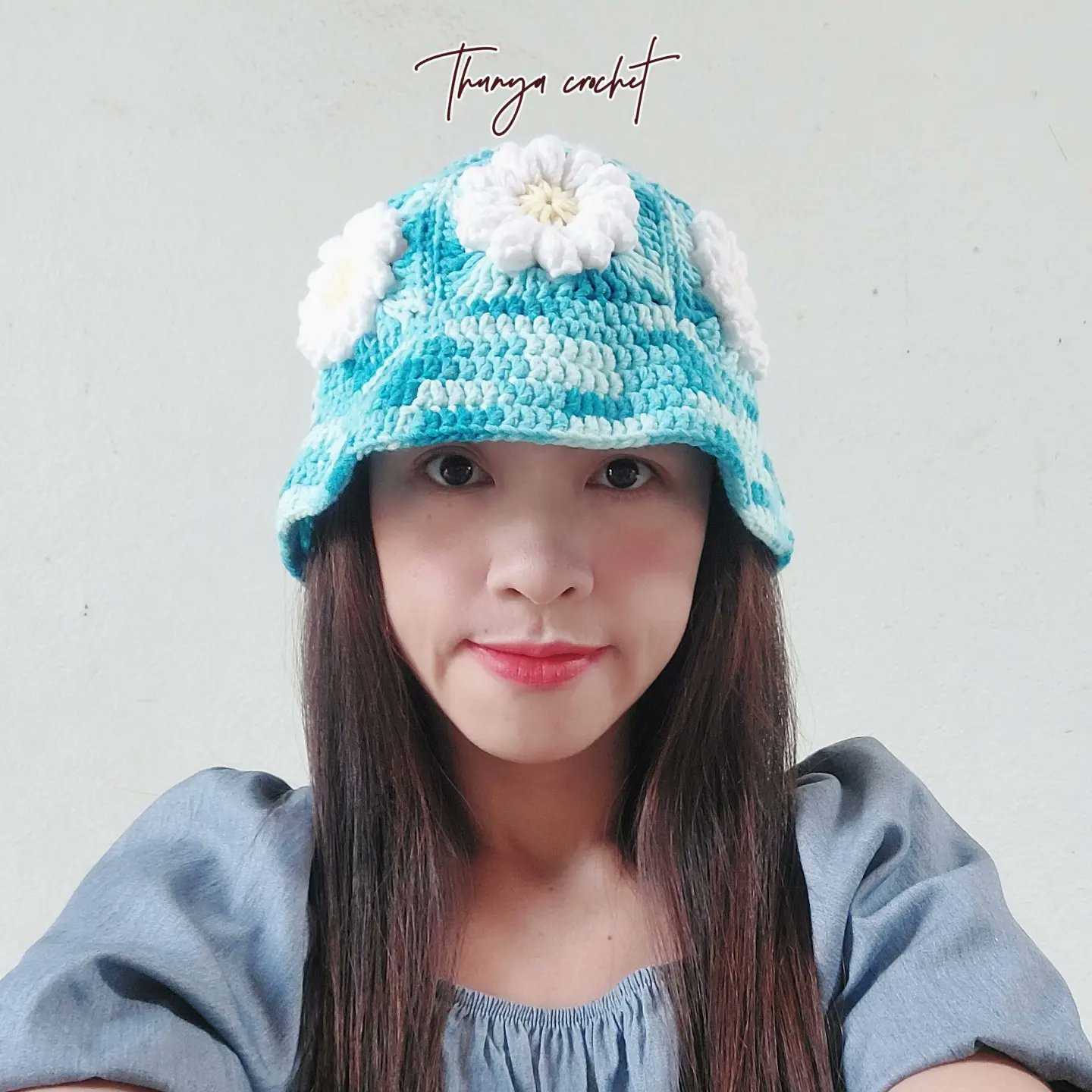 👒DAISY BUCKET HAT  💙