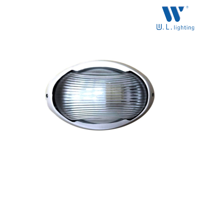 WL-GH022-2WH โคมไฟกิ่งภายนอกสีขาวแก้วใส E27x1