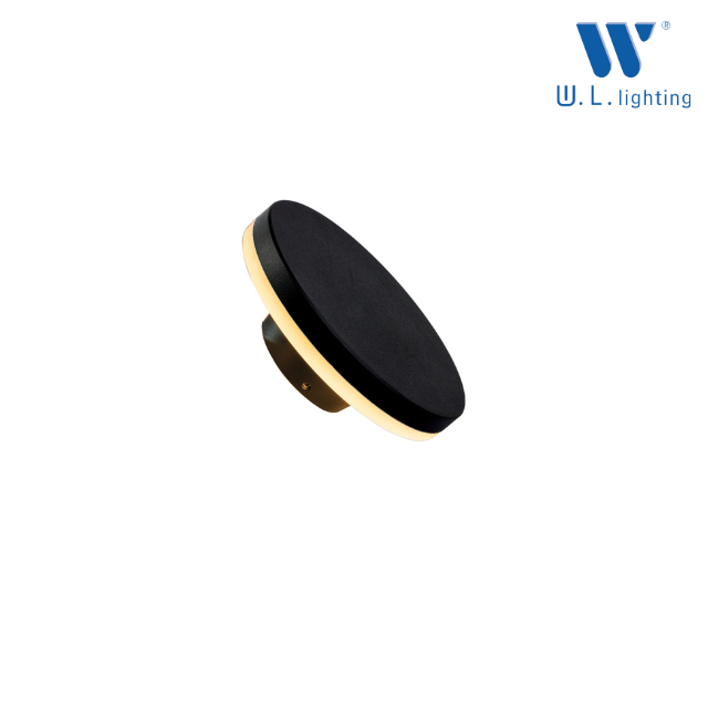 WL-6106-7W-BK  โคมไฟทรงกลม LED ไฟออกด้านหลังโคม