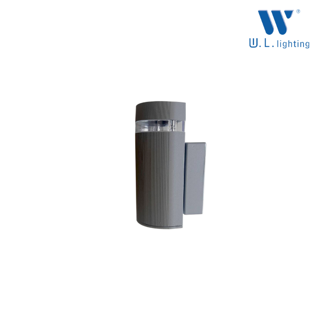 WL-811-1CH โคมไฟกิ่งติดผนังภายนอกสีเทา E27x1