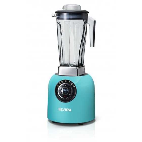 เครื่องปั่นอาหารความเร็วสูง ELVIRA Power Blender รุ่น Rainbow-Soda ดีไซน์ Retro ความเร็ว 30,000 RPM