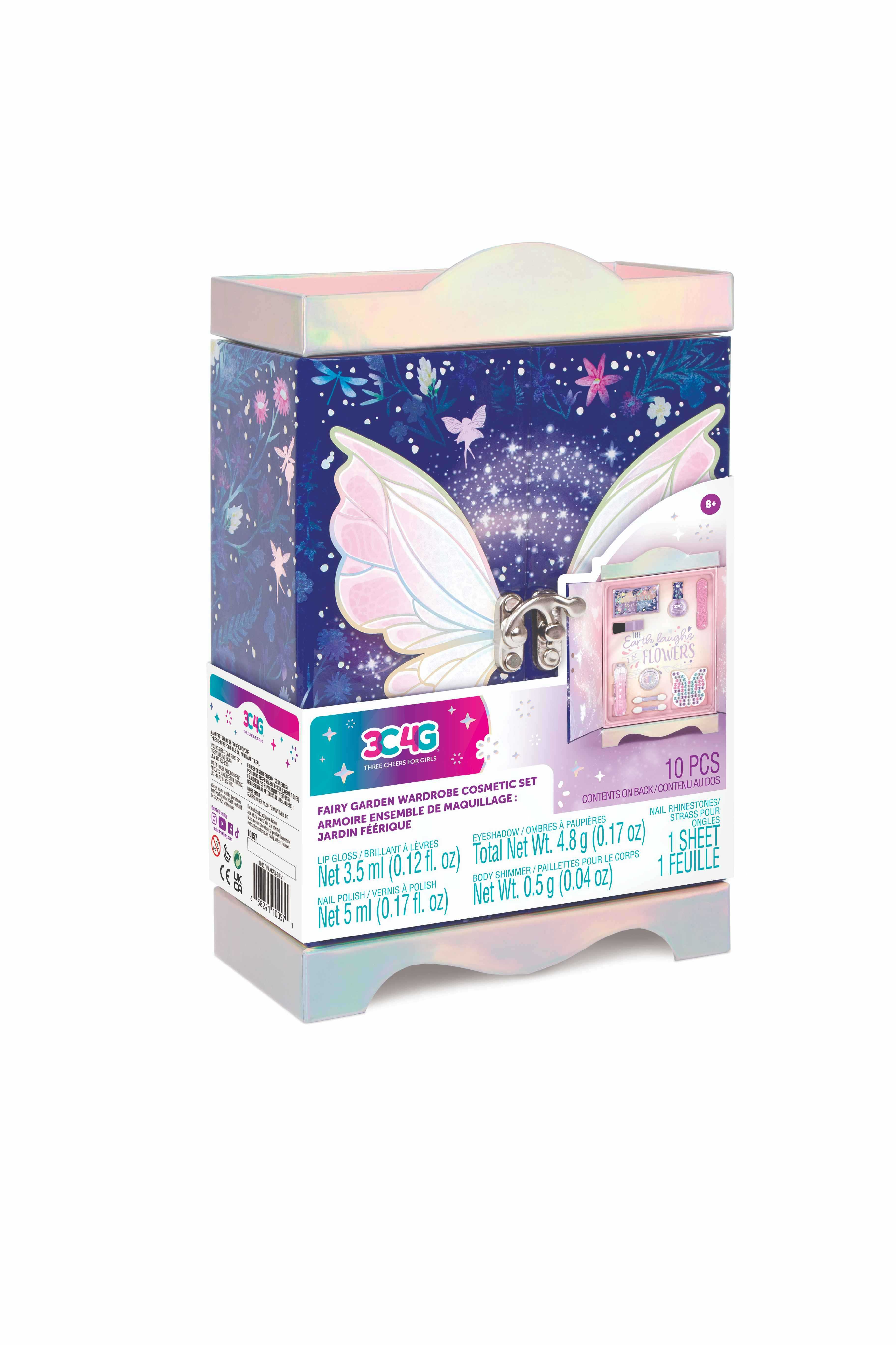 MIR10057 3C4G FAIRY GARDEN WARDROBE COSMETIC SET เซ็ตเครื่องสำอาง รุ่นแฟรี่ การ์เด้น วาร์ดโรบ