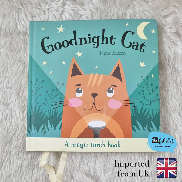 [หนังสือ เด็ก] Goodnight Bear, Lion, Cat, Frog, Dog torchlight books/ flashlight Board Book หนังส...