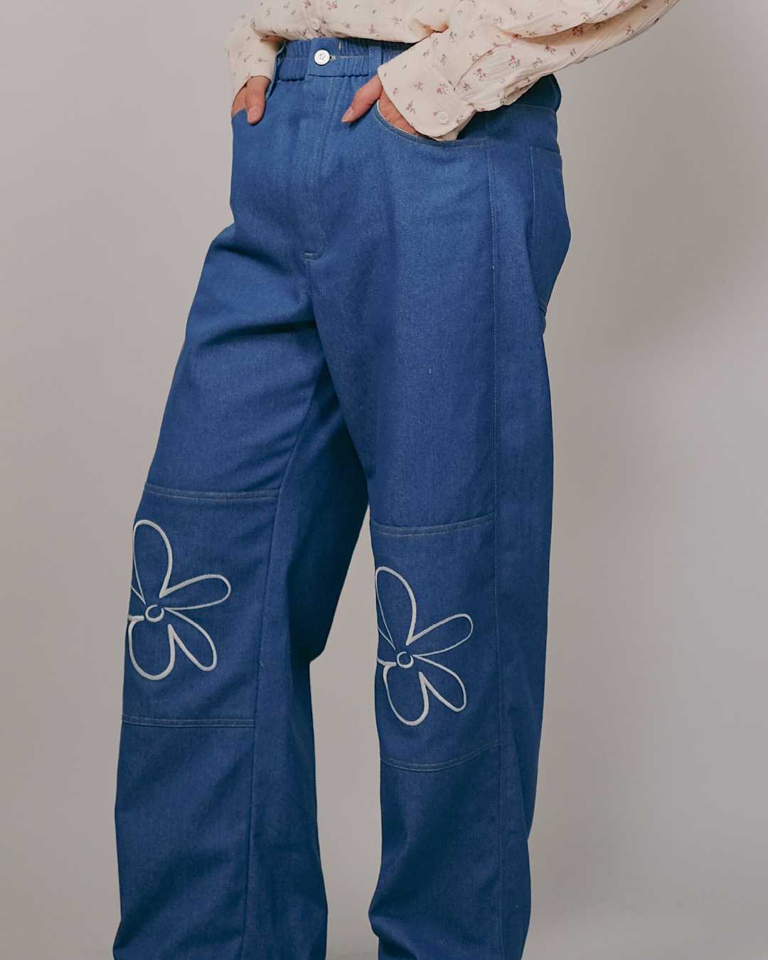 CLUB ✿ 28 Club Wonder Denim Pants in Blue