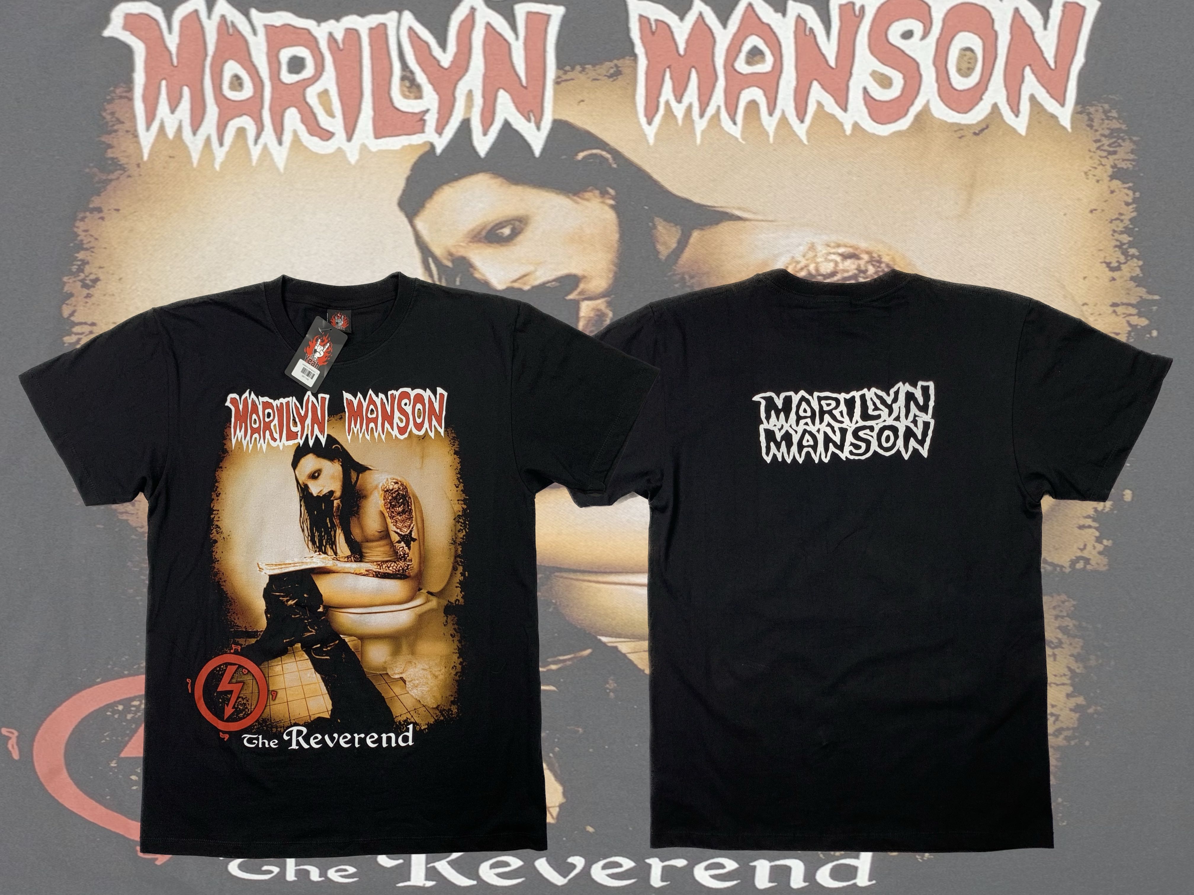 เสื้อวงวินเทจ Marilyn manson(Rock yeah)