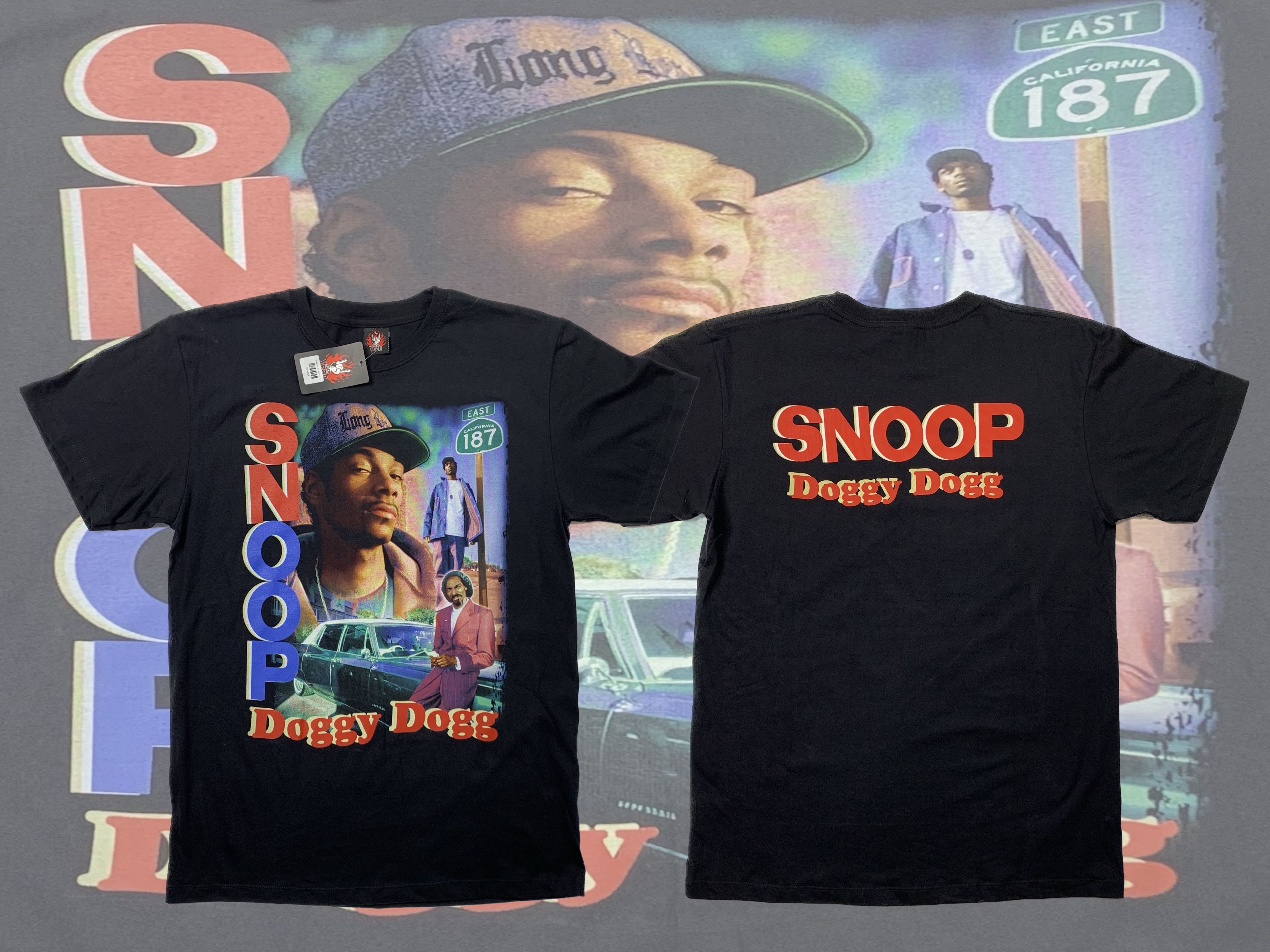 เสื้อวงวินเทจ Snoop doggy(Rock yeah)