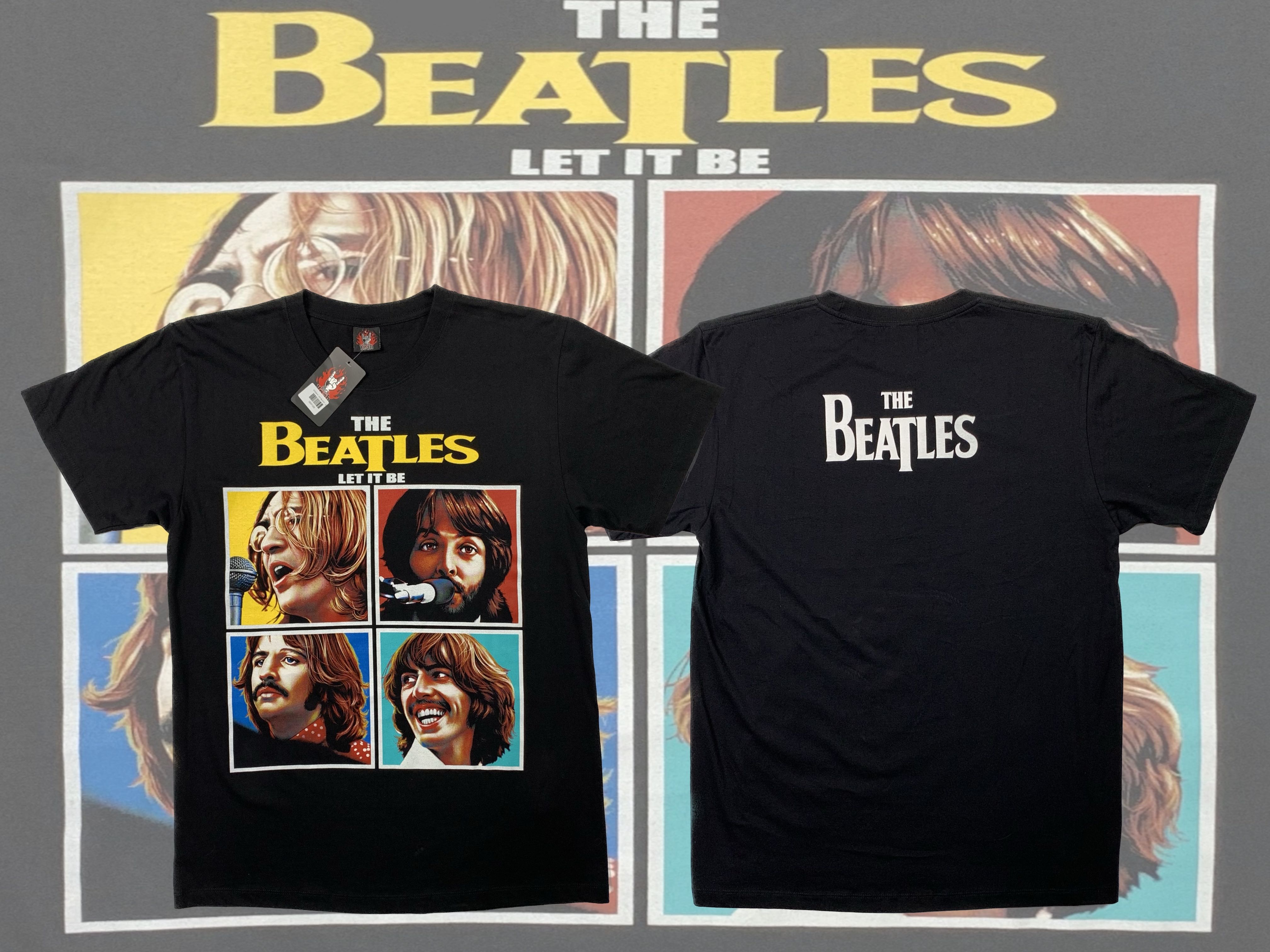 เสื้อวงวินเทจ The beatles(Rock yeah)