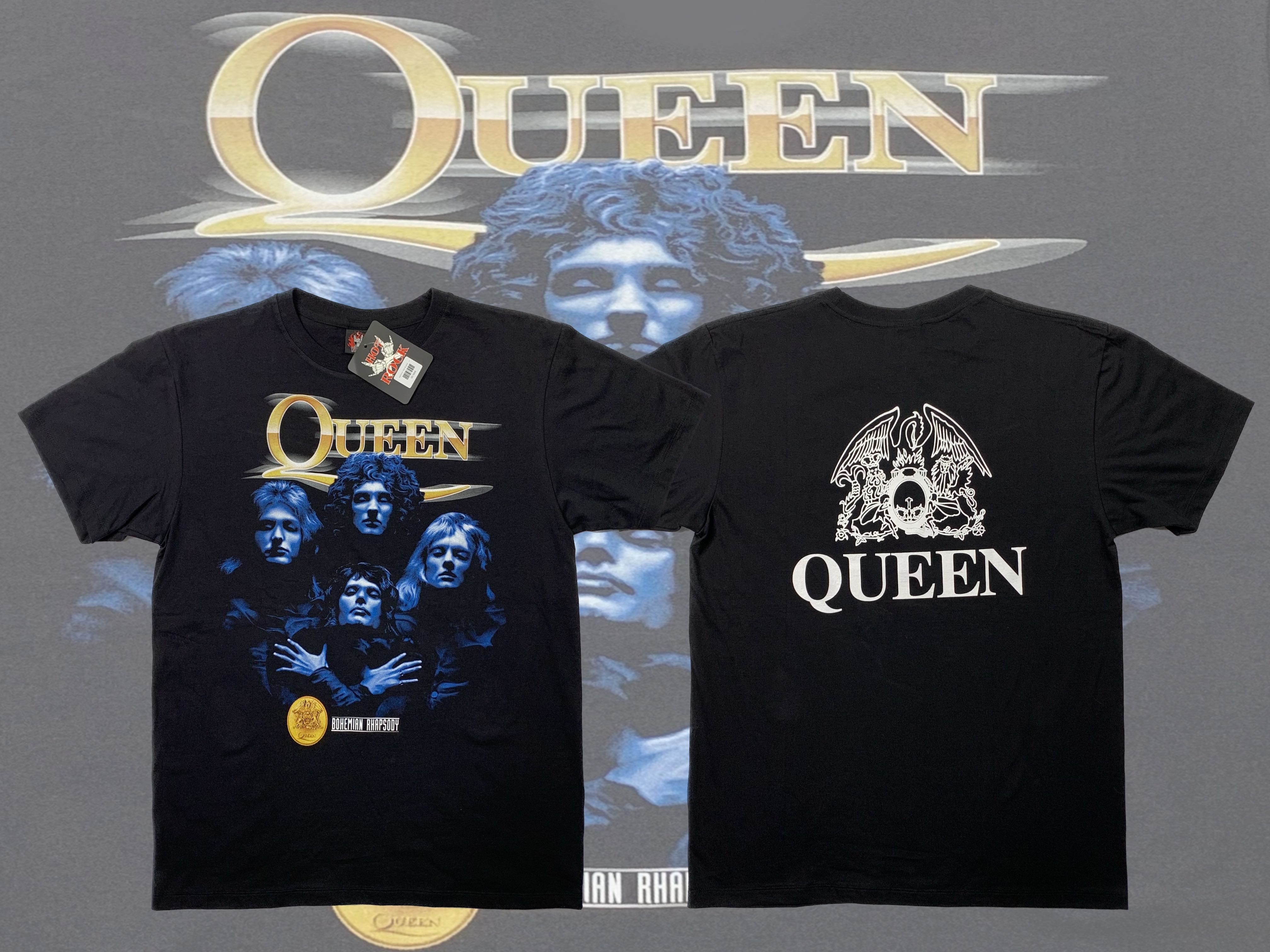 เสื้อวงวินเทจ Queen (Rock yeah)