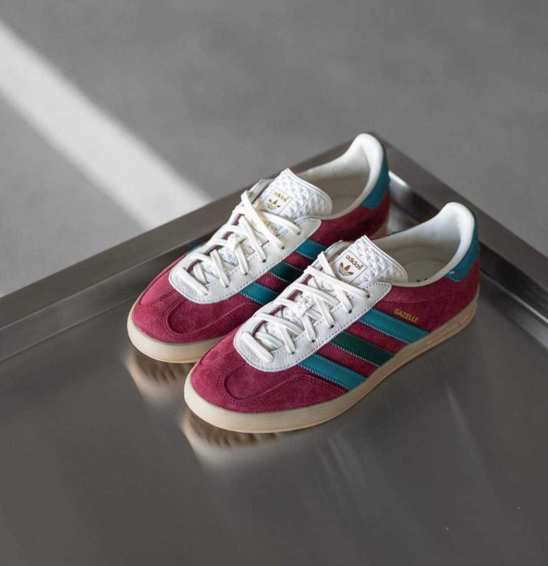 Adidas Gazelle Burgundy      📌(ทักเชทก่อนสั่งซื้อ) 