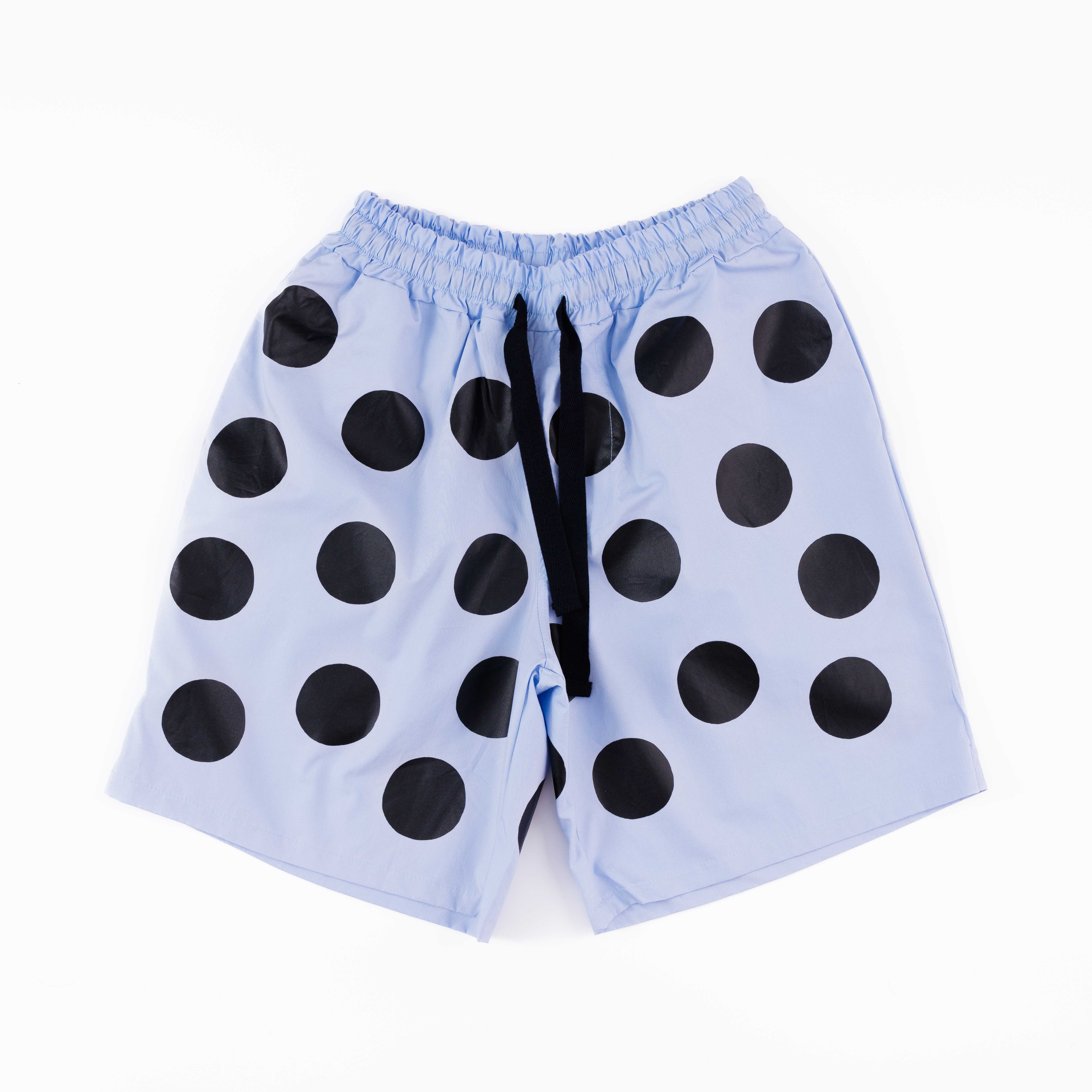 BS0192 Light blue Black Dot