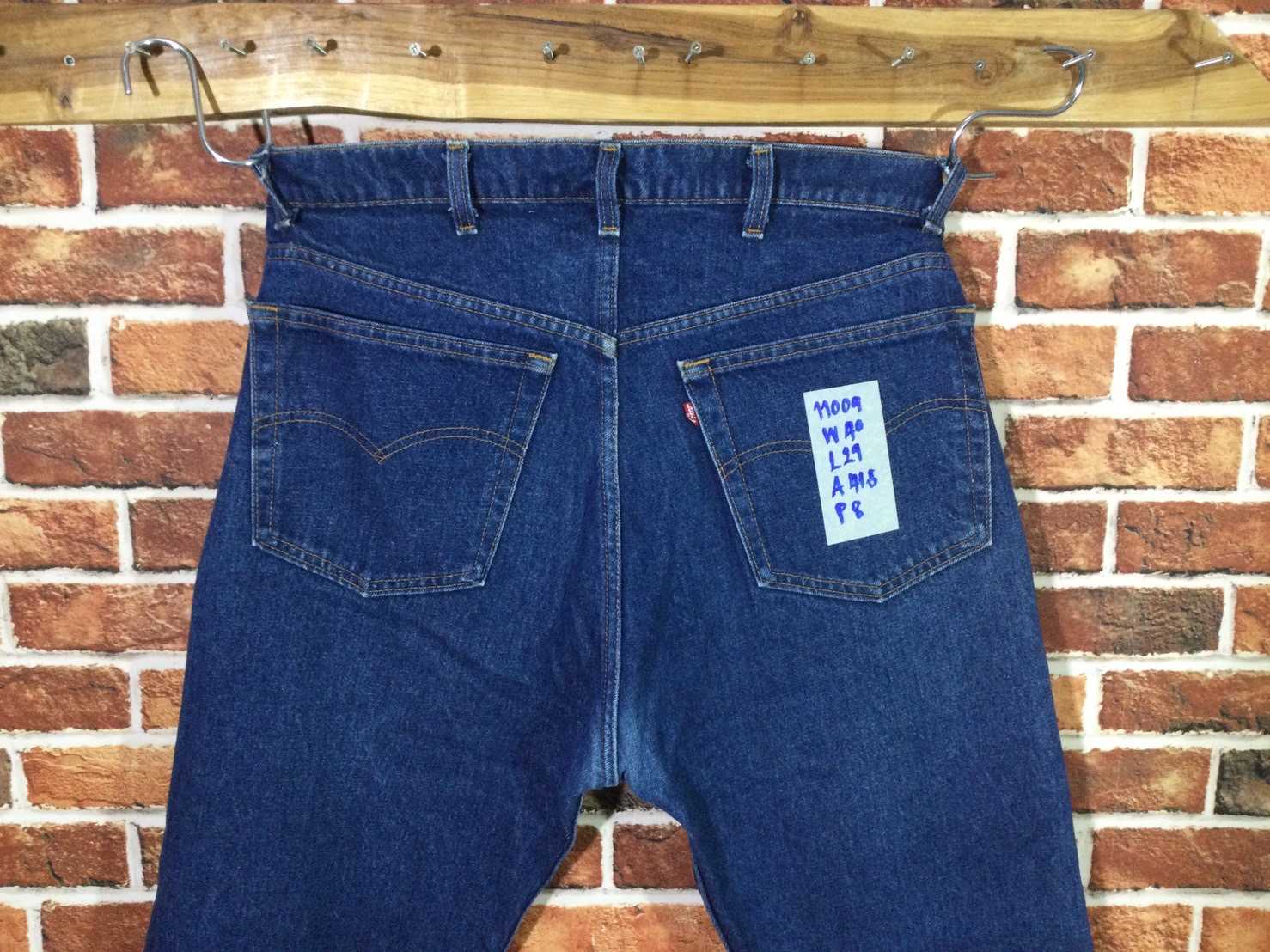 รหัส11009 Levi's505-0217 Made in U.S.A เลขกระดุม532 วัดจริง เอว40