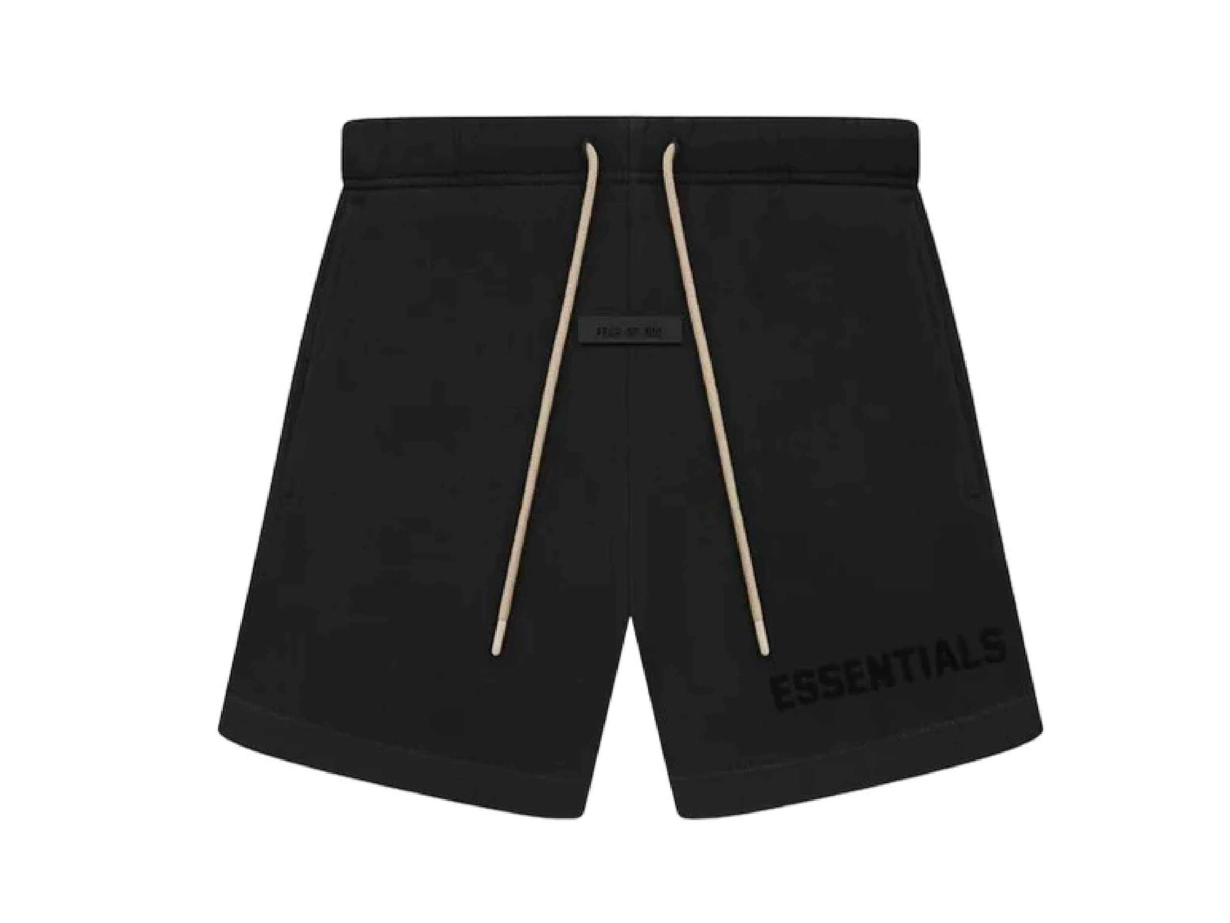 FOG – ESSENTIALS Relaxed Sweat Shorts (JET BLACK)