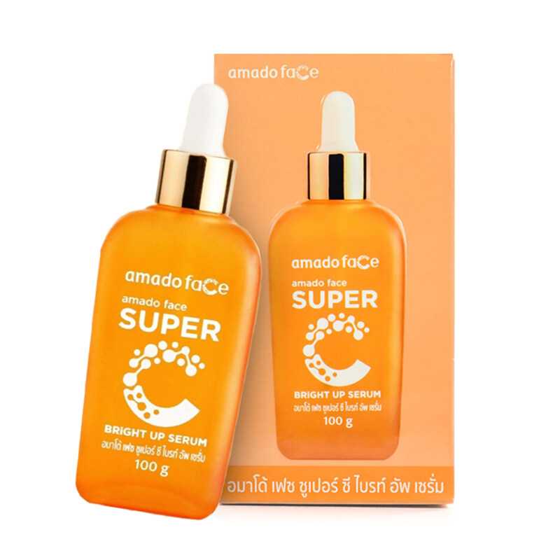 Amado Face Super C Bright Up Serum อมาโด้ เซรั่ม ซุปเปอร์ ซี 100 กรัม