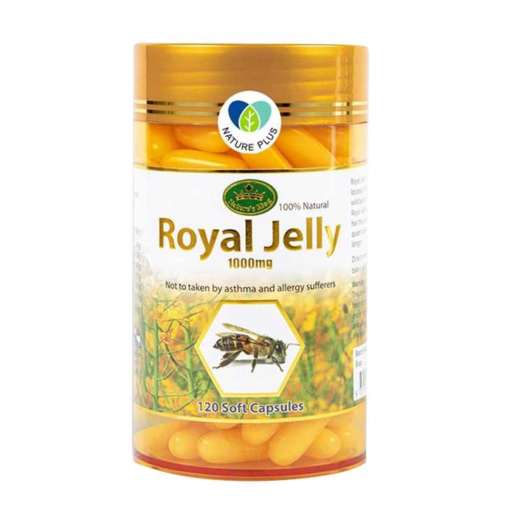 Nature King Royal Jelly 1000mg  (120 แคปซูล)