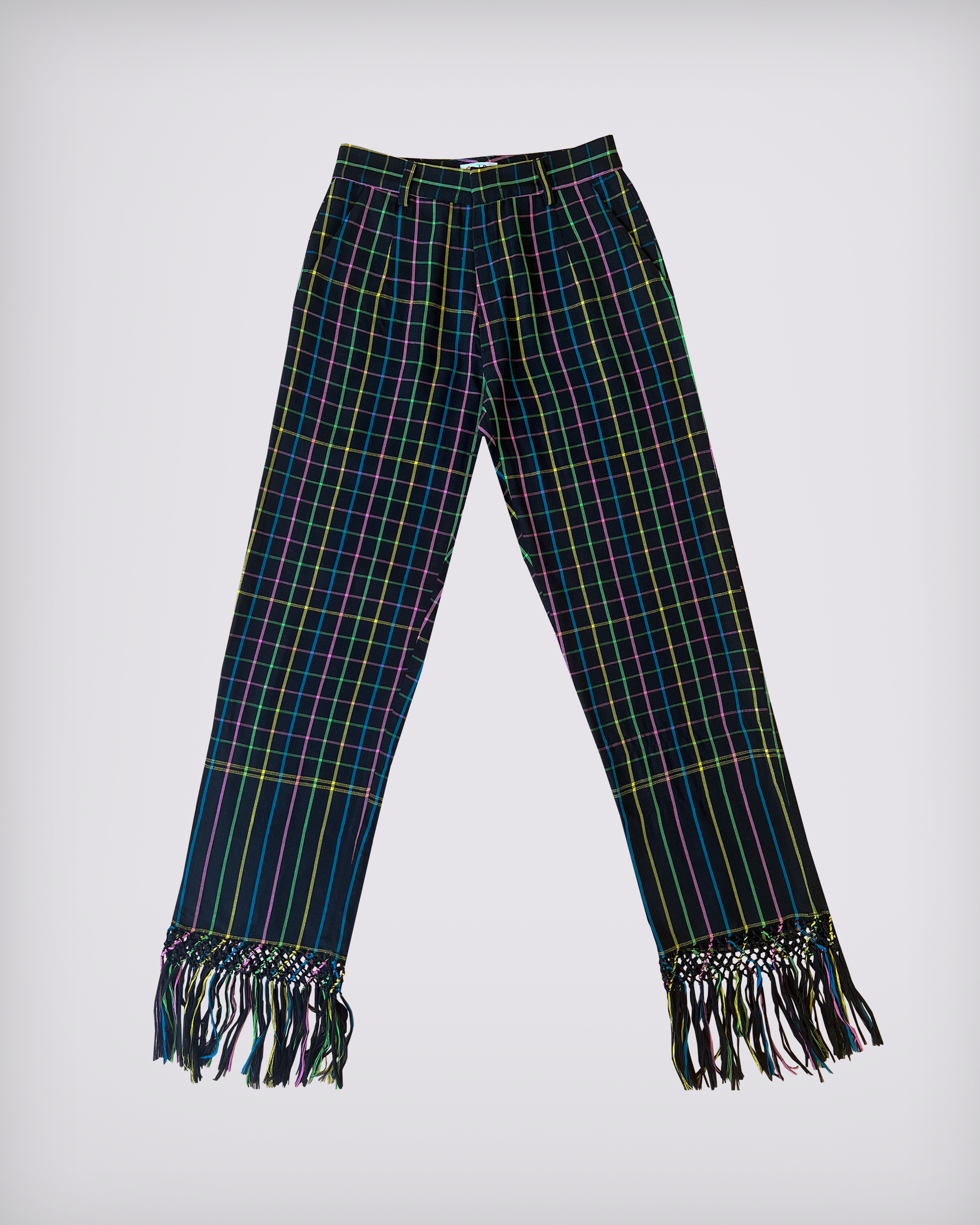 Kao Mah Fringe Trousers