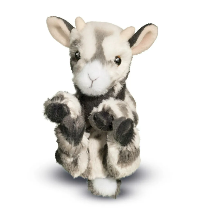 Douglas LIL' BABY GREY GOAT - CT4426 - ตุ๊กตาลูกแพะ สีเทา ขนาด 6 นิ้ว