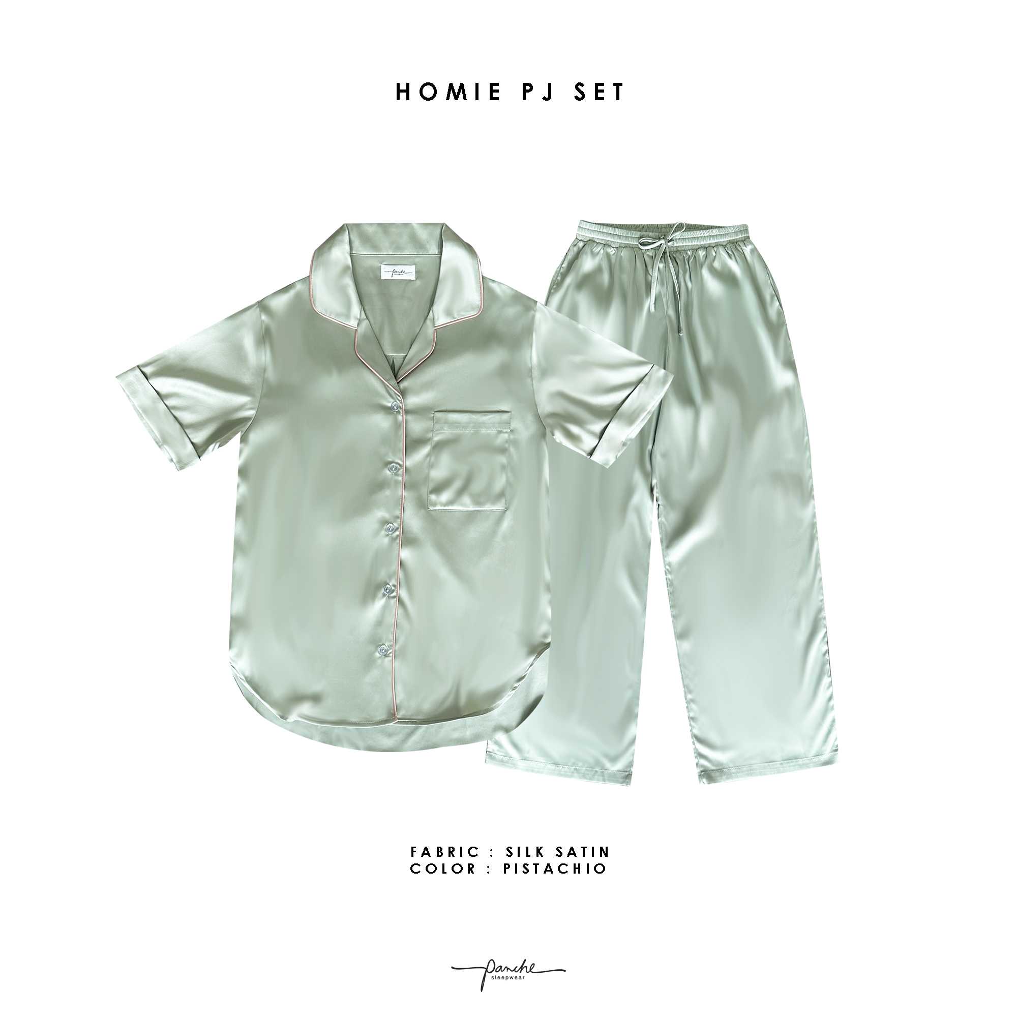 Homie PJ Set - Pistachio