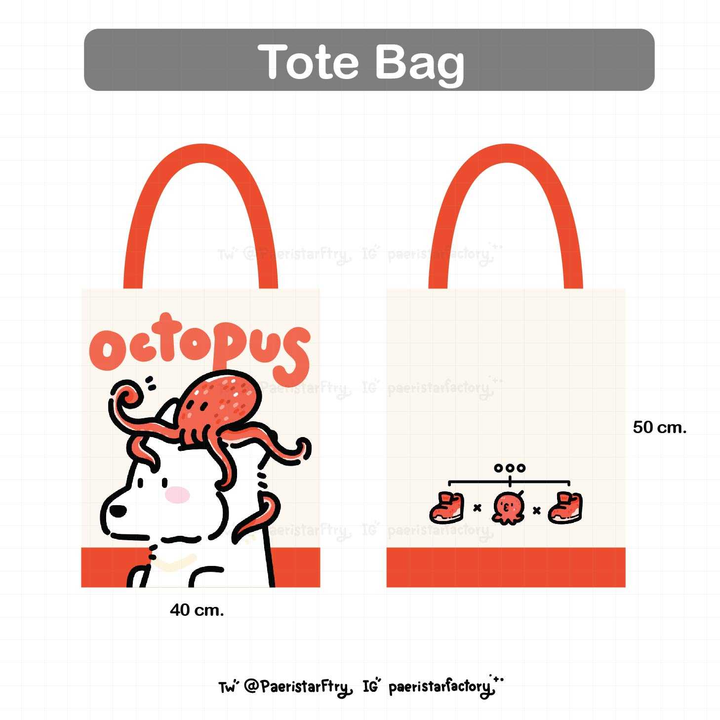 Tote Bag White Wolf