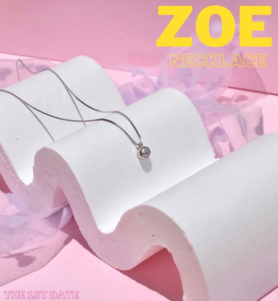 สร้อยคอรุ่น Zoe-ส่งฟรี(s925)