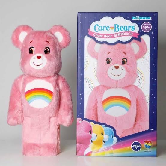 [พร้อมส่ง] Bearbrick Cheer bear care bears Bea@rbrick ready to ship