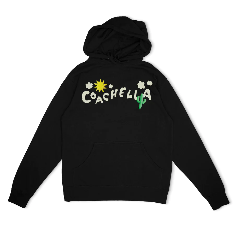 (พร้อมส่ง) Coachella 2023 collection clouds & balloons lineup pullover hoodie