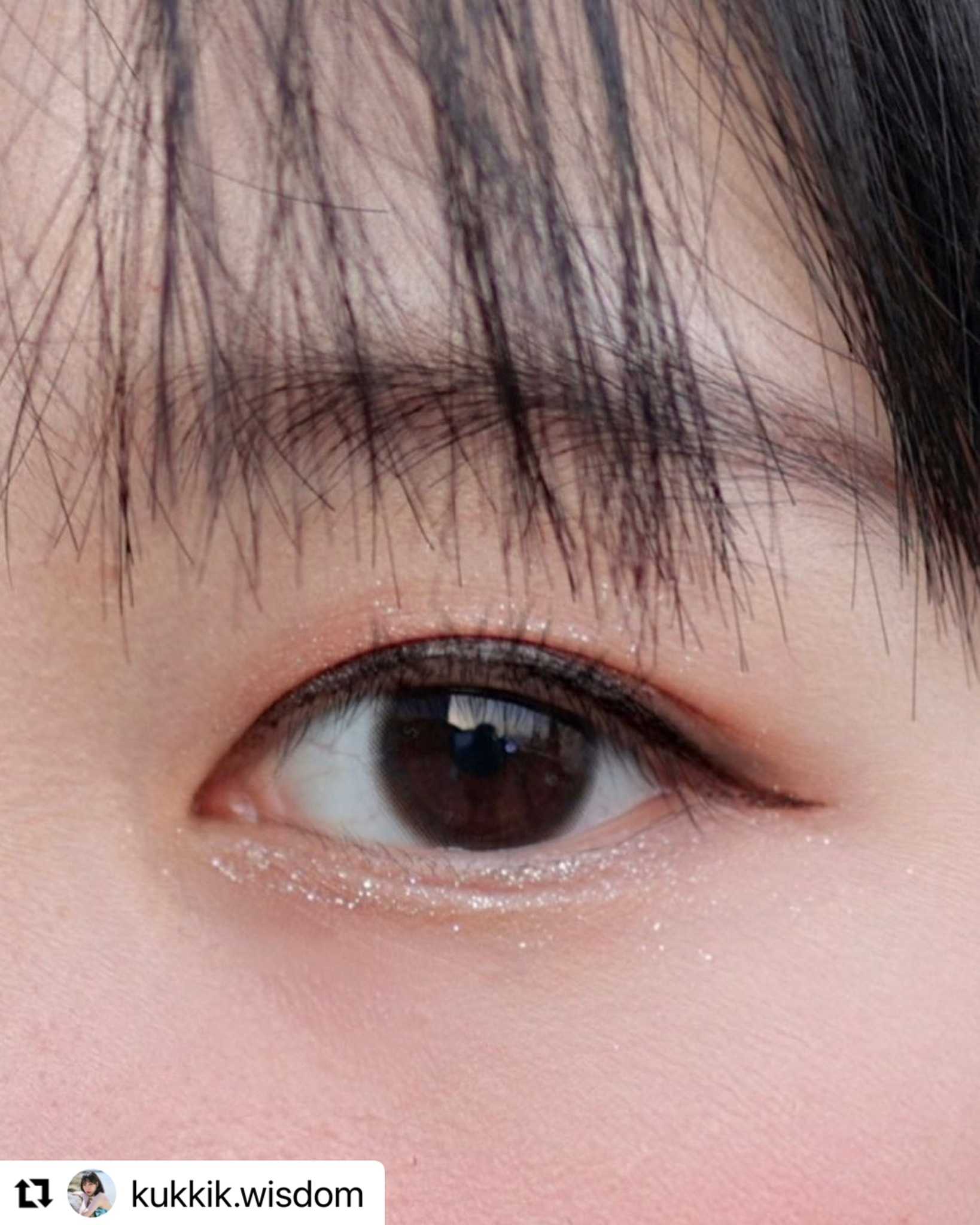 MTK คอนแทคเลนส์สายมู รุ่น Passion Brown ขนาดพอดีตา