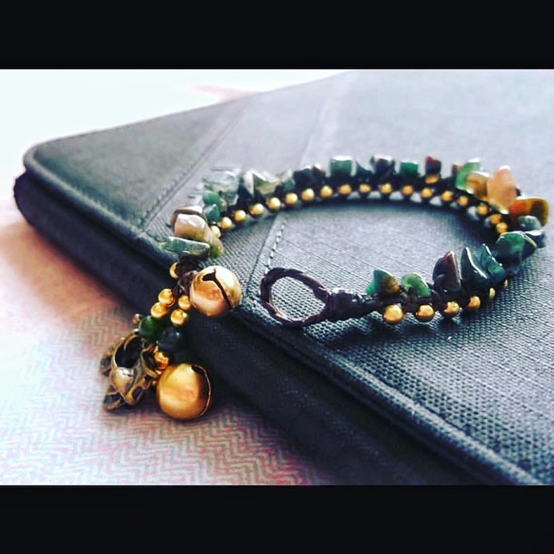 สร้อยข้อมือแฮนด์เมดหยก ยาว 7 นิ้ว