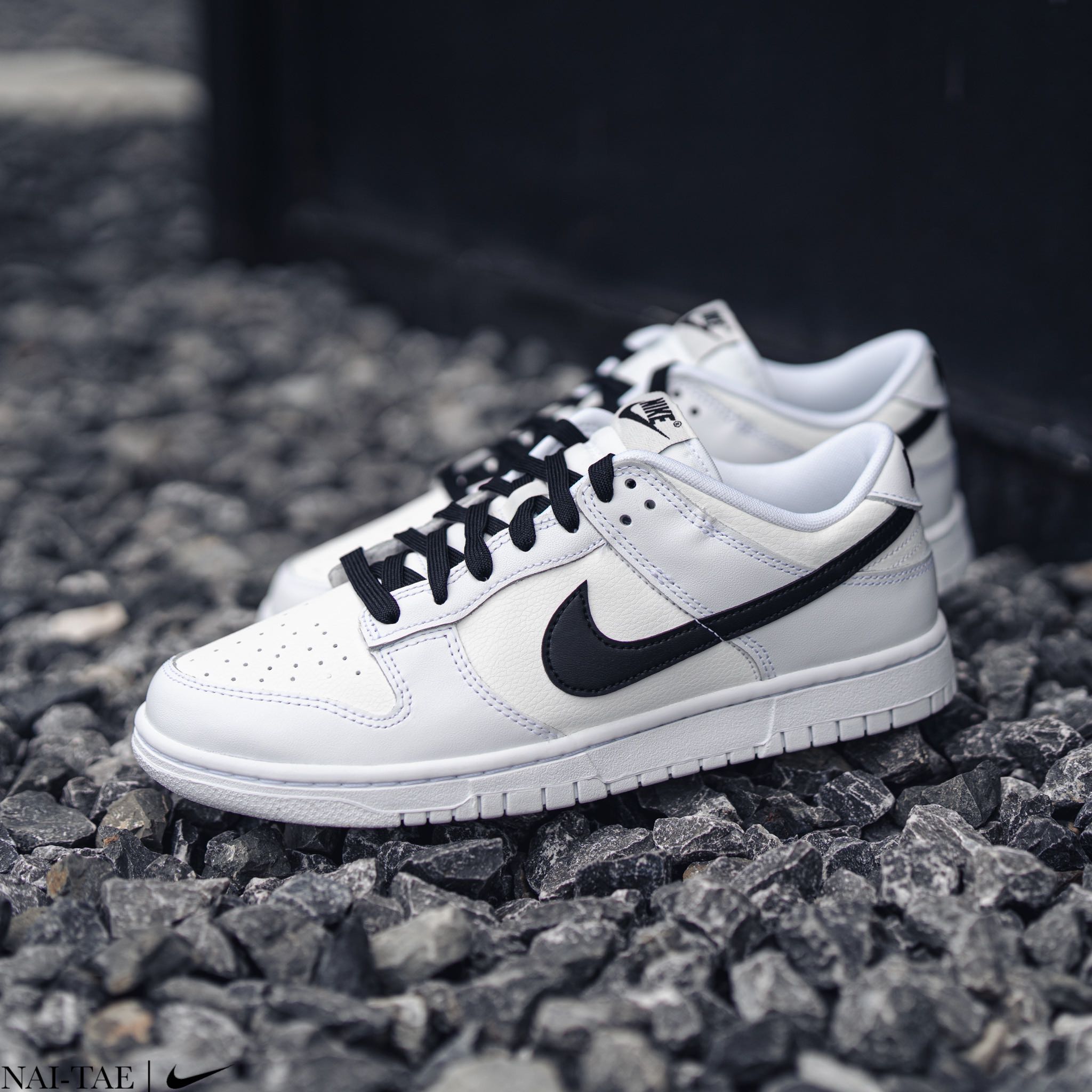 NIKE DUNK LOW RETRO WHITE BLACK