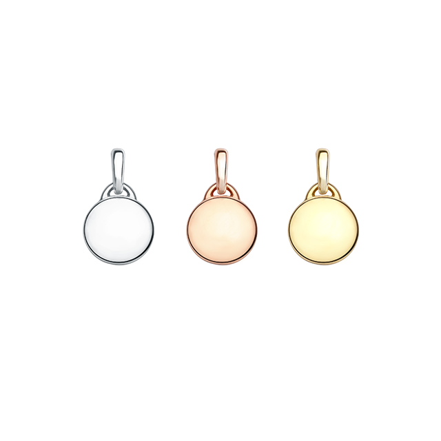 Lucky Coin Gold Charm