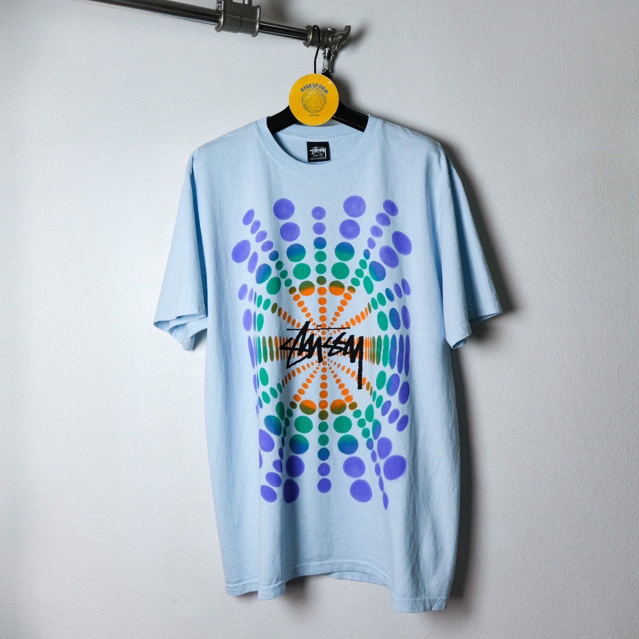 STÜSSY ARTICUS PIGMENT DYED TEE (SKYBLUE)