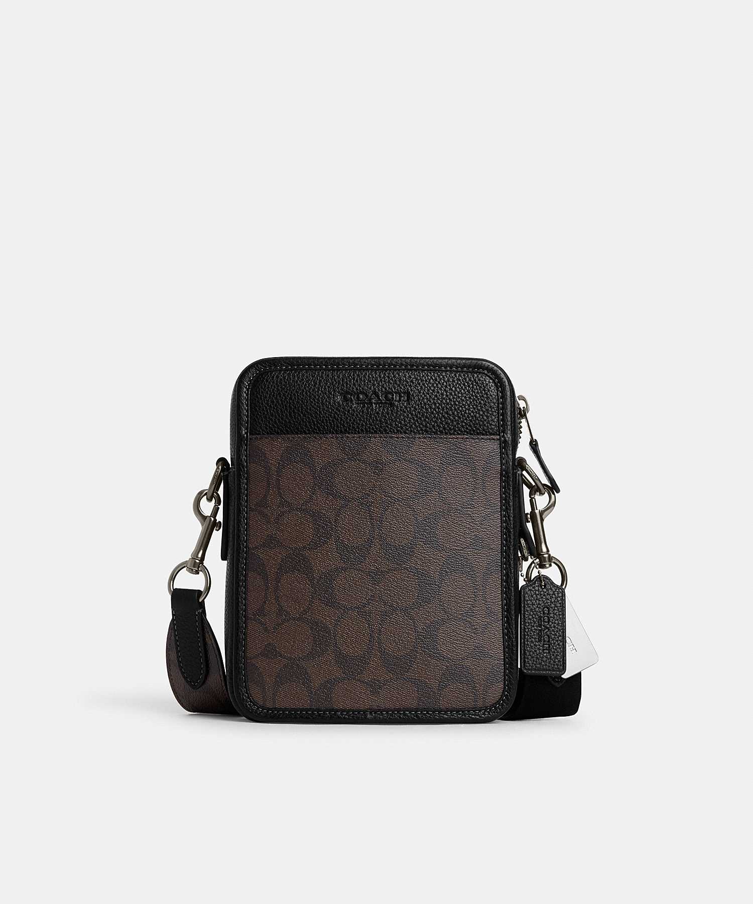COACH SULLIVAN CROSSBODY IN SIGNATURE CANVAS CC009 QBAE4