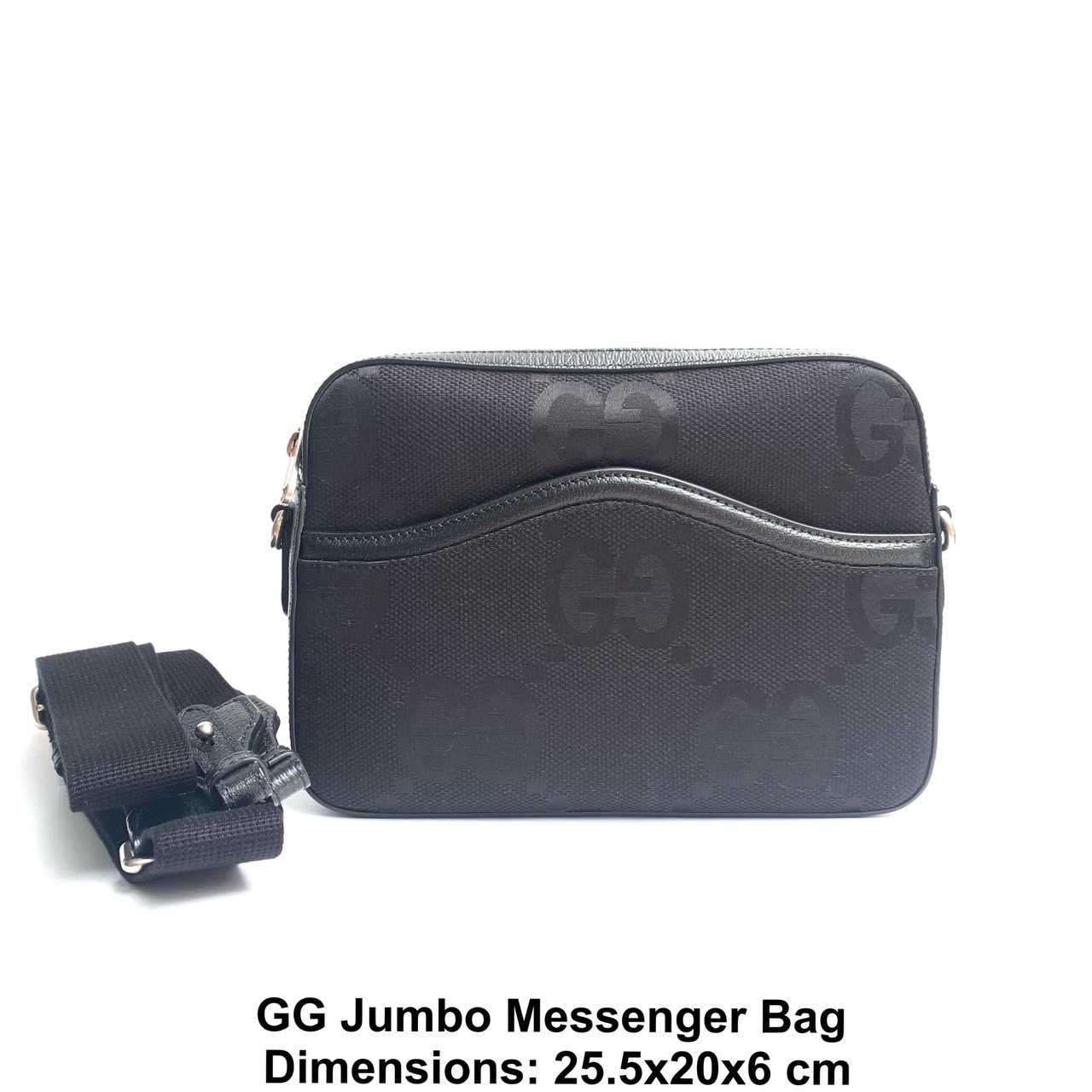 New Gucci canvas Messenger bag     📌(ทักเชทก่อนสั่งซื้อ) 