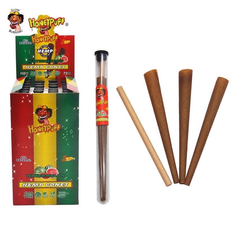 HONEYPUFF - กระดาษโรลบลันท์ (blunt) หลอดละ 3มวน / king size 