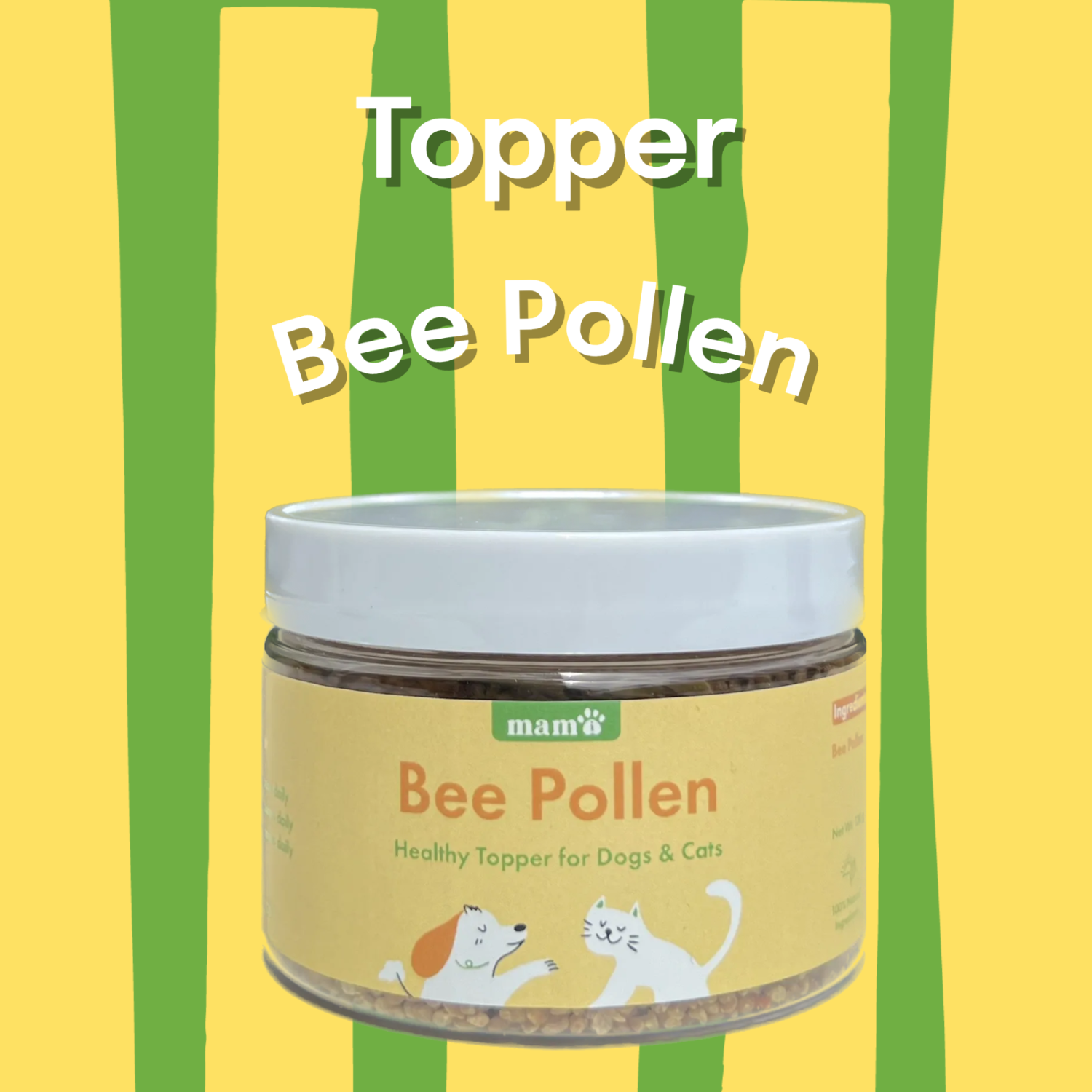 Healthy Topper For Dogs&Cats - ผงโรย (Bee Pollen)