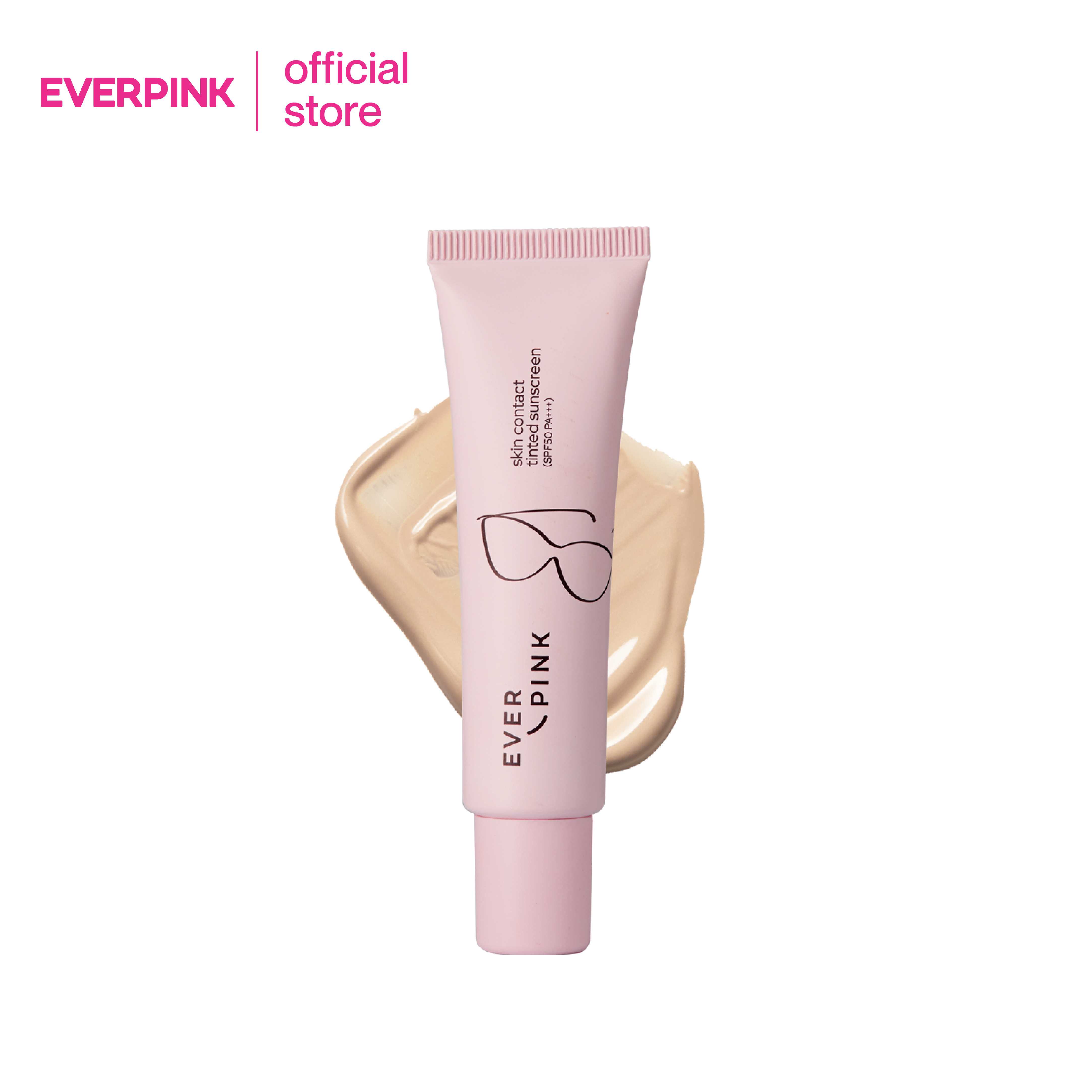 EVERPINK Skin Contact Tinted Sunscreen (SPF50 PA+++) - 02 Milk Tea