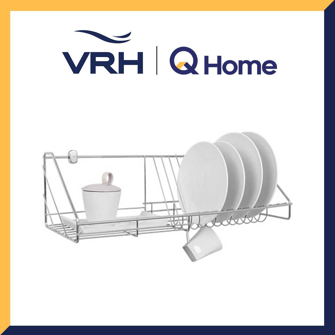 VRH ตะแกรงวางจาน รุ่น HW106-W106D7 ยาว 60 cm. ที่คว่ำจาน ที่วางจาน แบบติดผนัง