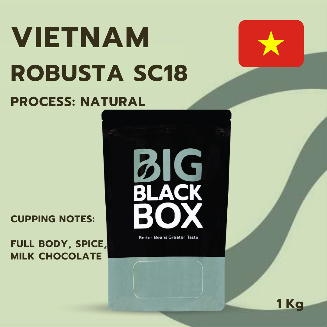 (CAS02-VIE-03) สารกาแฟ VIETNAM ROBUSTA SC18 Natural 1kg