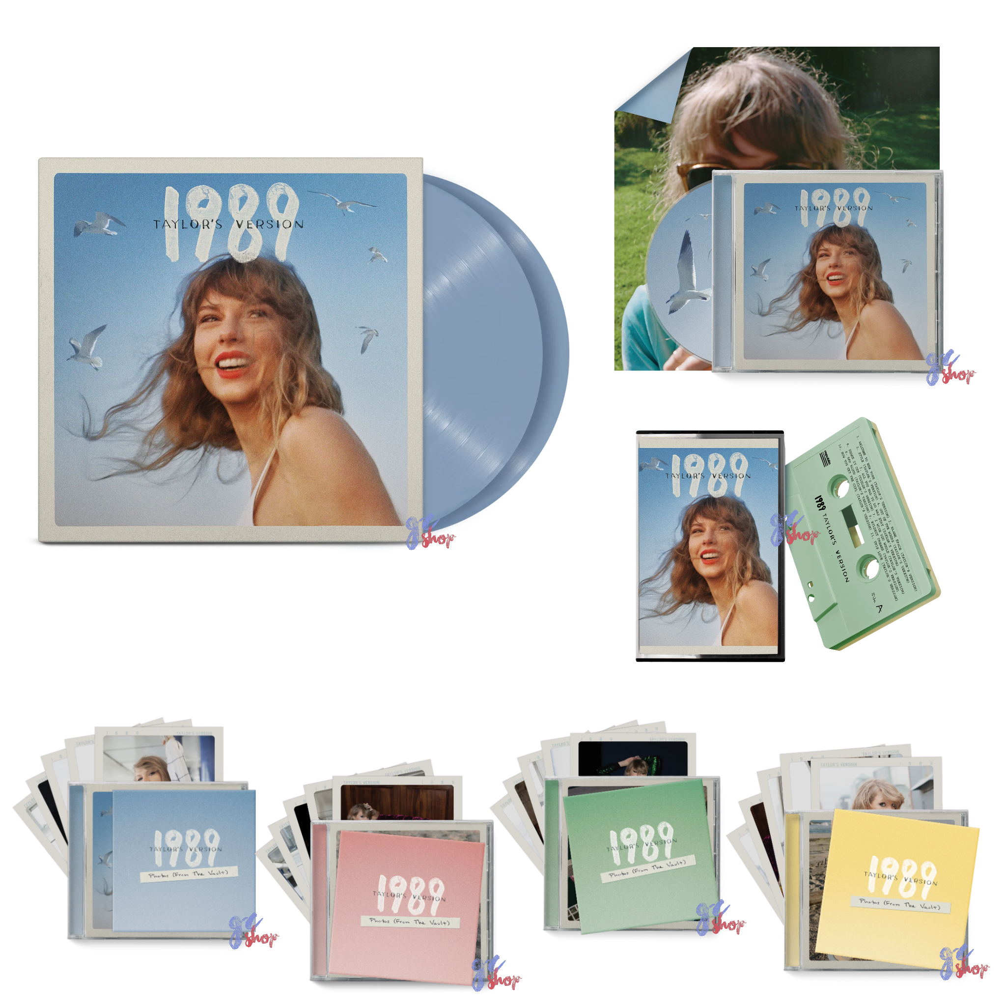 (พรีออเดอร์) Taylor Swift - 1989 (Taylor’s Version) CD / Vinyl / lp / Cassette 