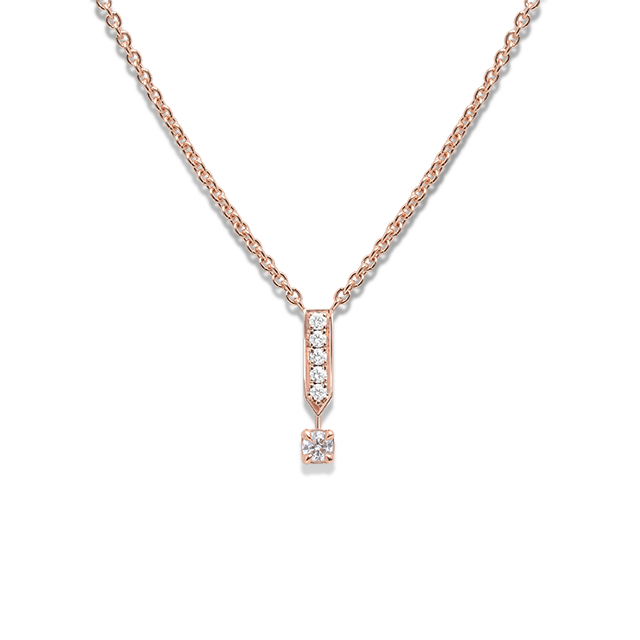 City Light Dangling Diamond Necklace