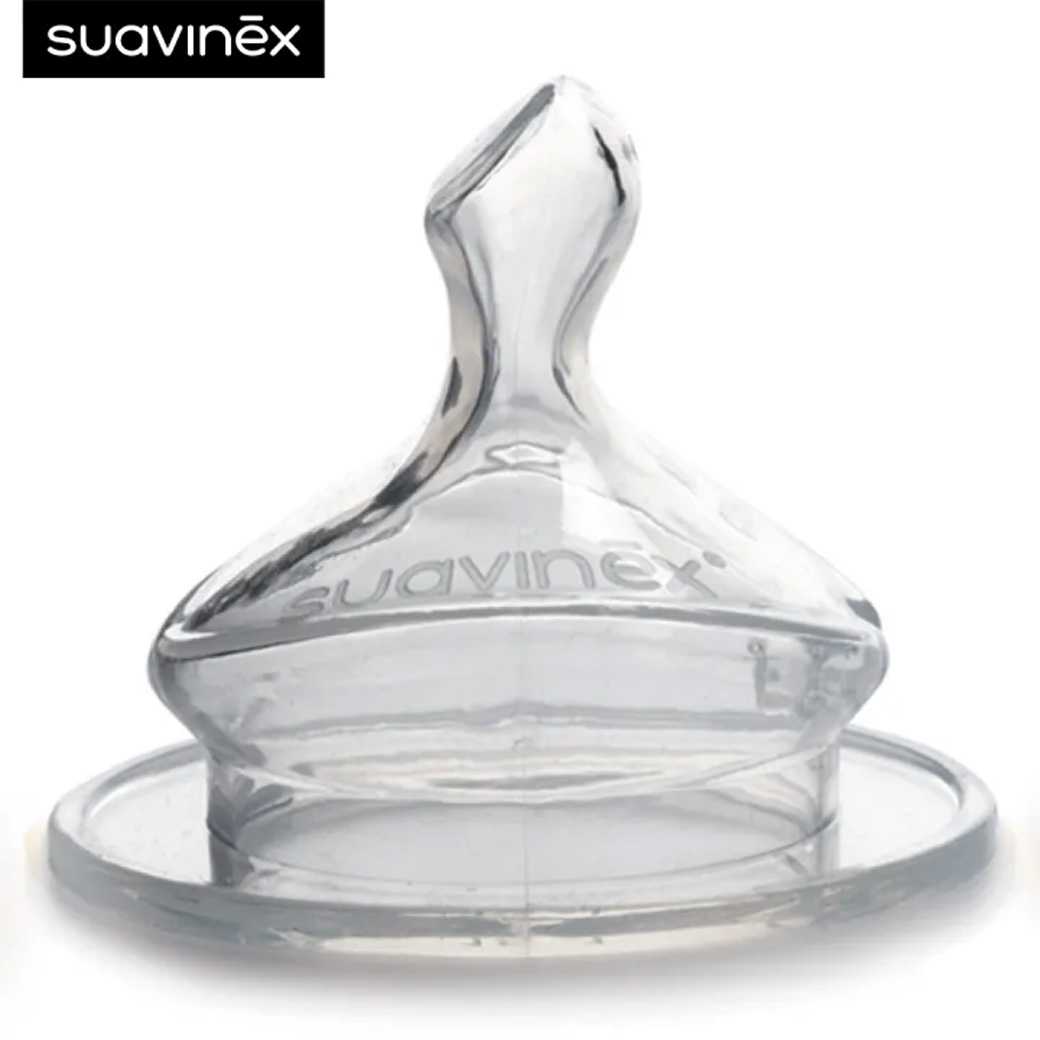 Suavinex จุกขวดนมเสมือน รุ่น Anatomical teat (2 ชิ้น)