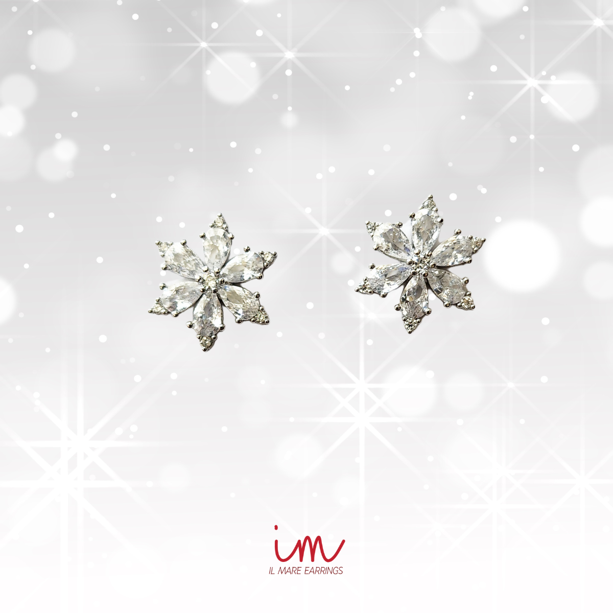 Snowflake Earrings No.5