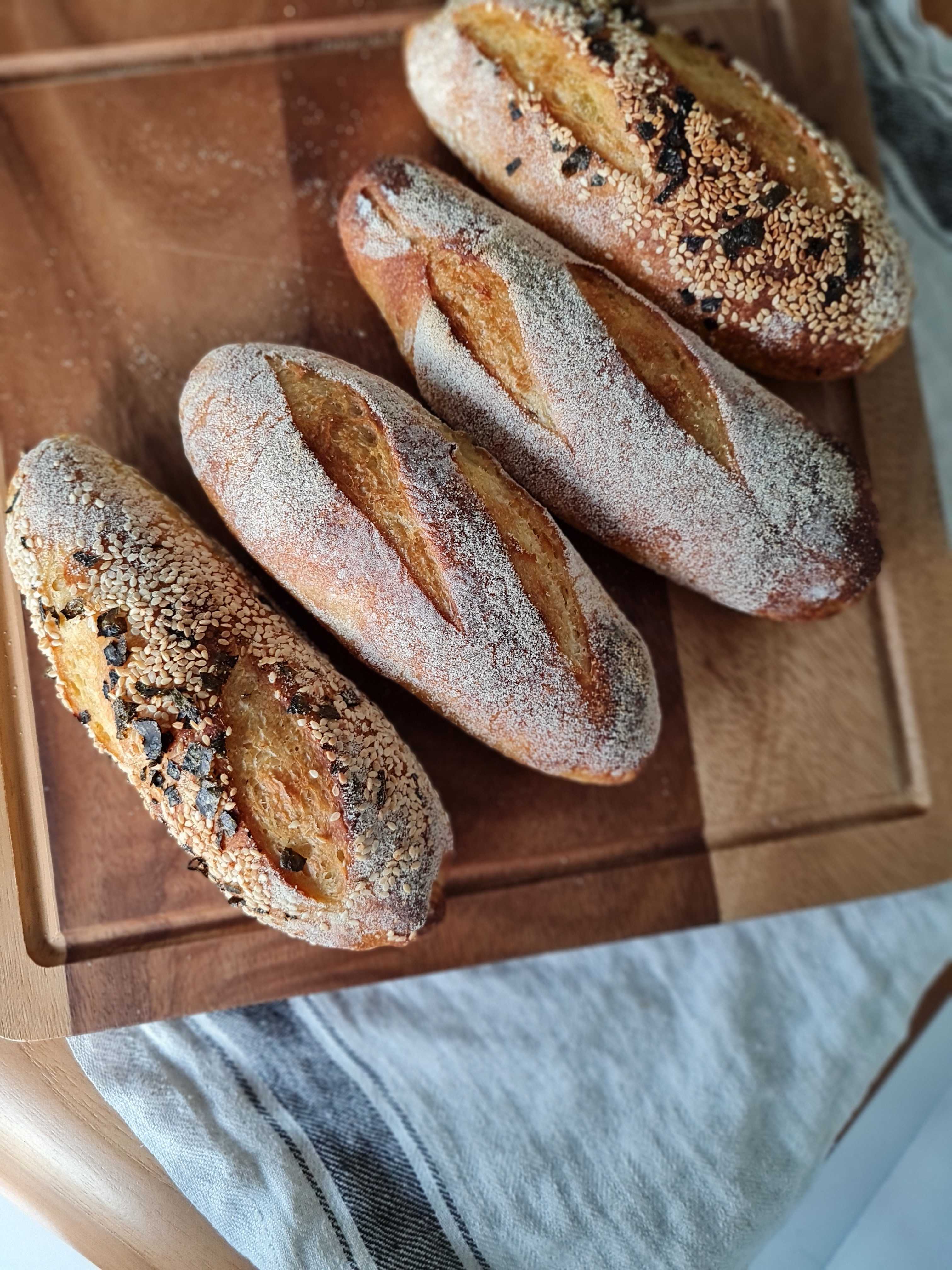 [เจ/วีแกน] - ซาวโดว์มันหวานญี่ปุ่น | Vegan - Beniharuka Sourdough🍠