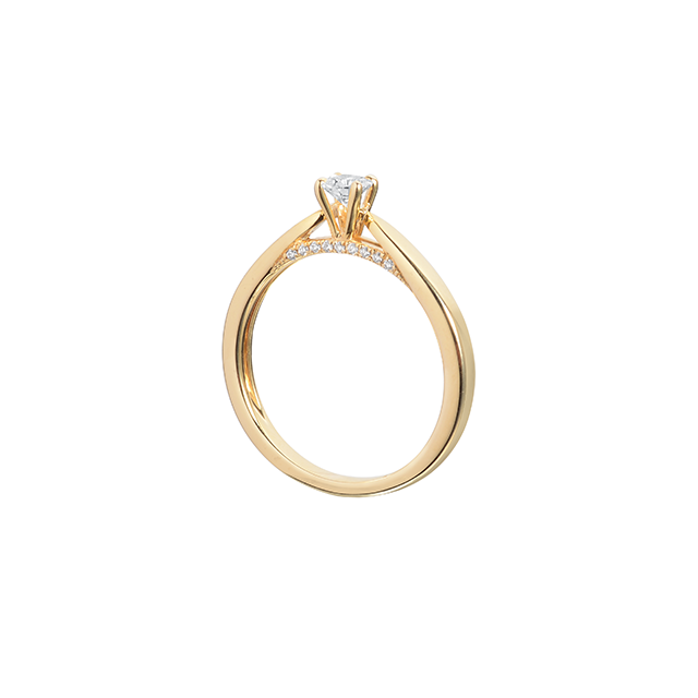 City Light Solitaire Diamond Ring