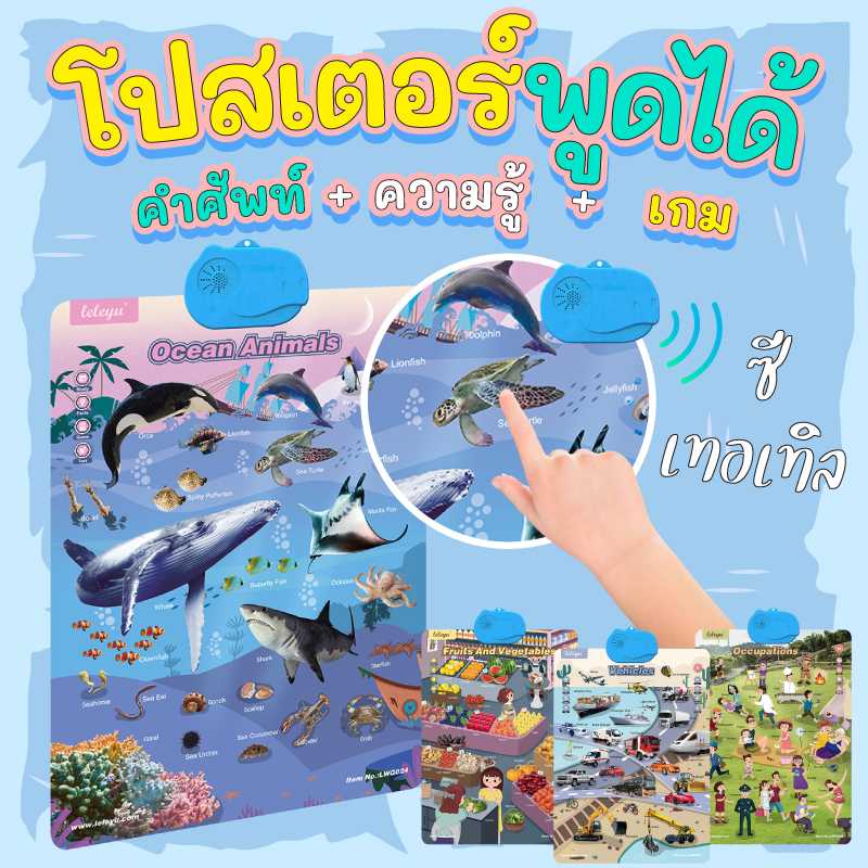 โปสเตอร์พูดได้ (Talking Poster)