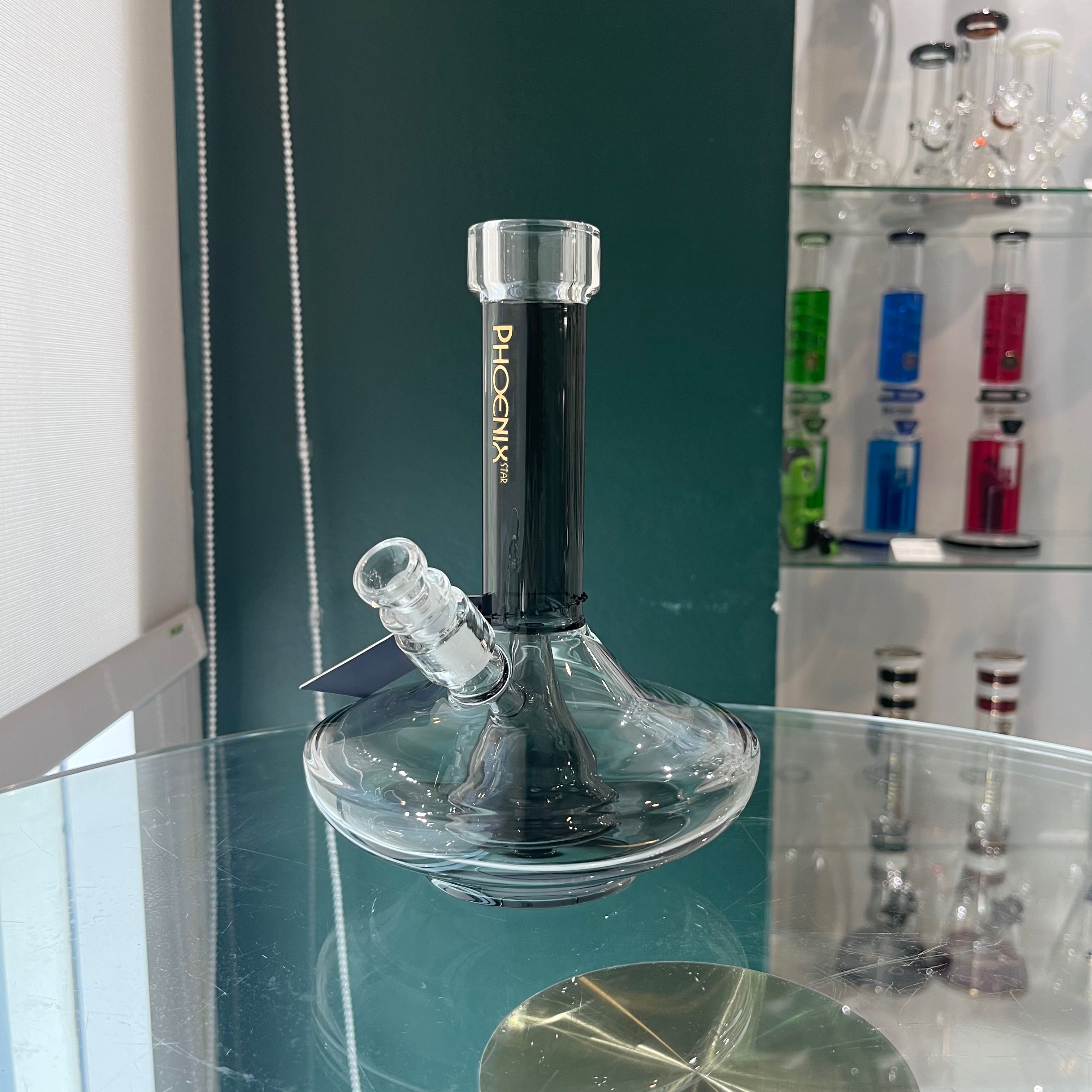 บ้องแก้ว Phoenix Star สูง21cm ฐานกว้าง พร้อมกรอง showerhead 8.2 inches Phoenix Star wide-base bong