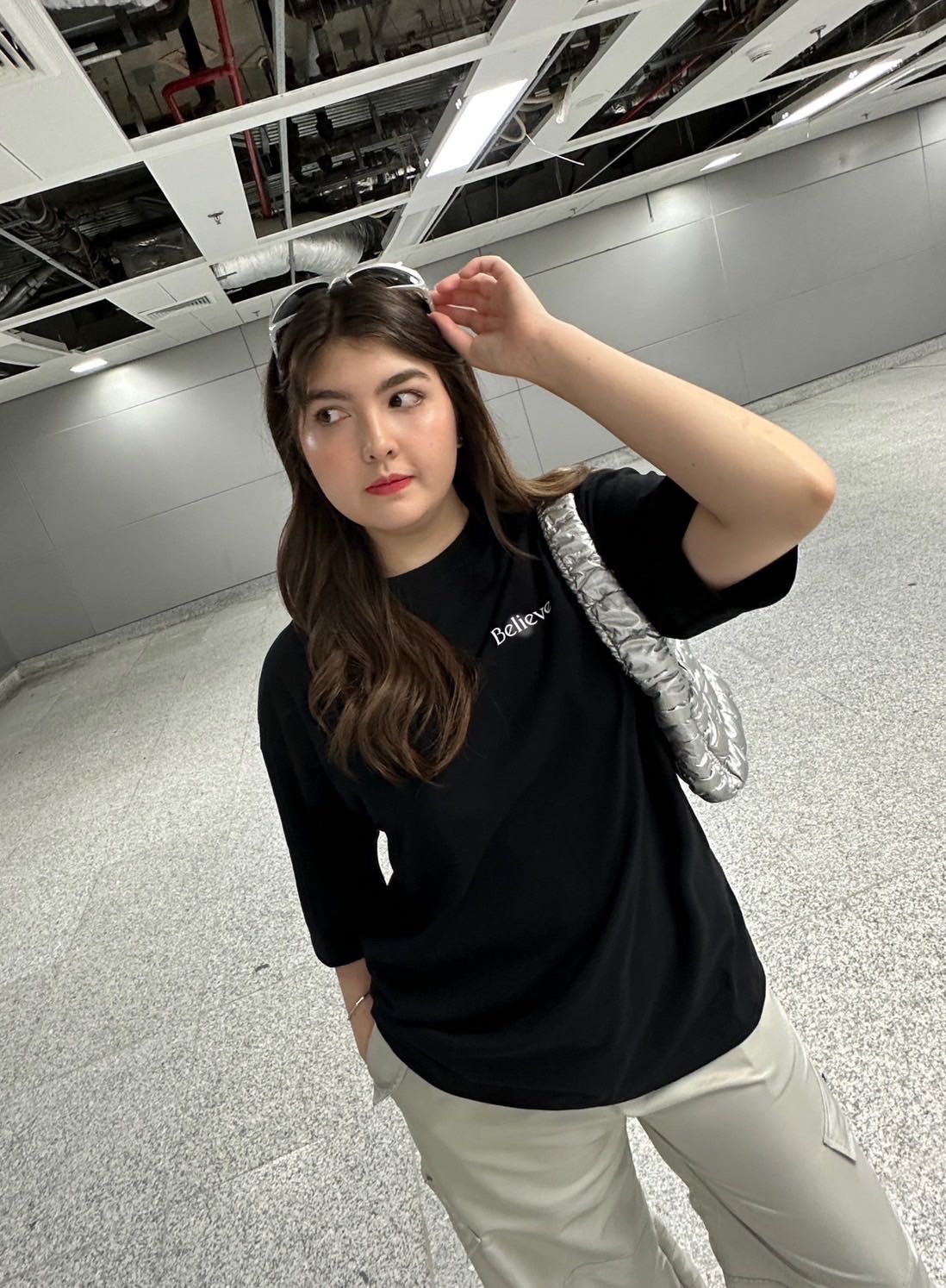 CurveG Believe T-Shirt เสื้อยืดโอเวอร์ไซส์
