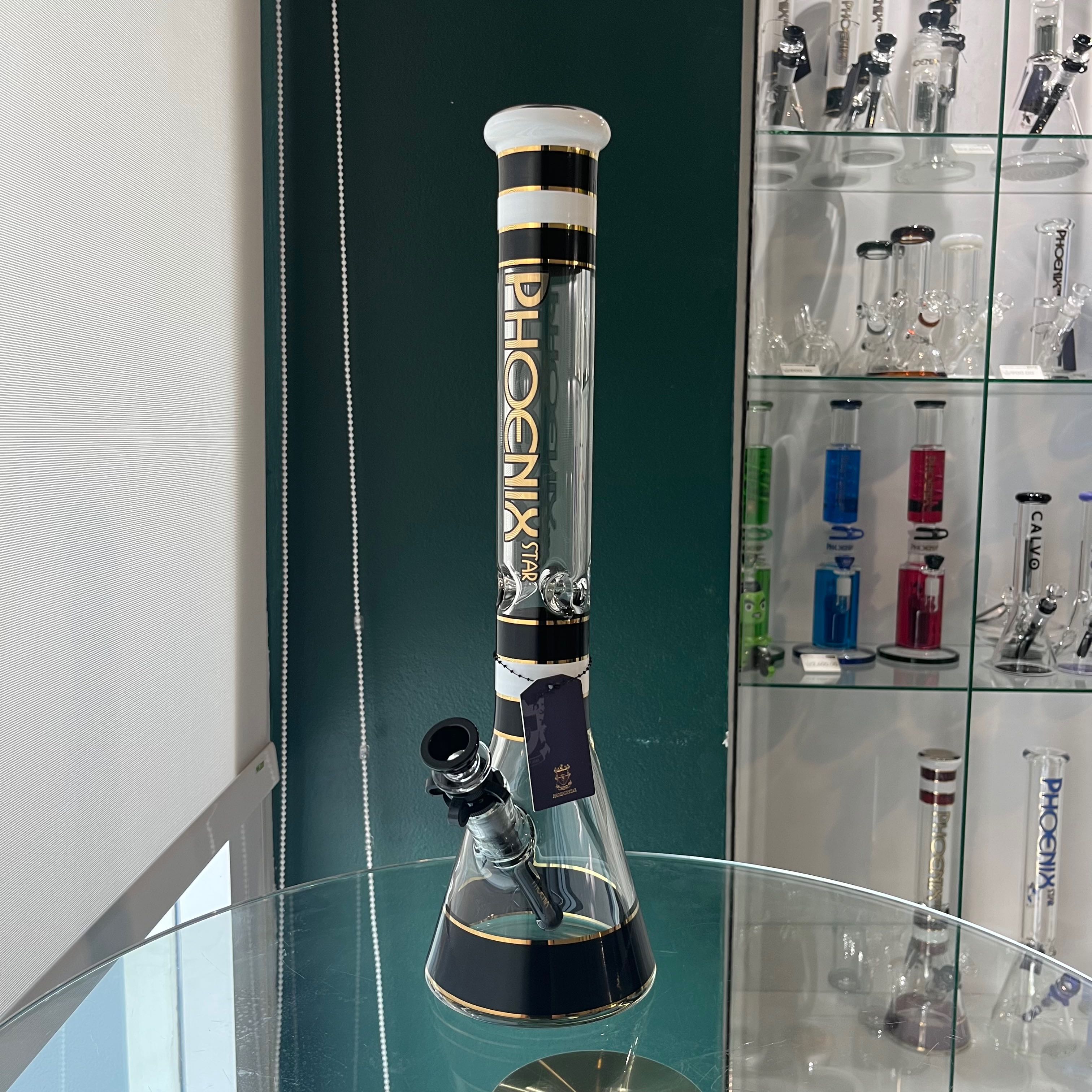 บ้องแก้ว Phoenix Star สูง45cm หนา7มิล 18 inches 7mm thick Phoenix Star beaker bong